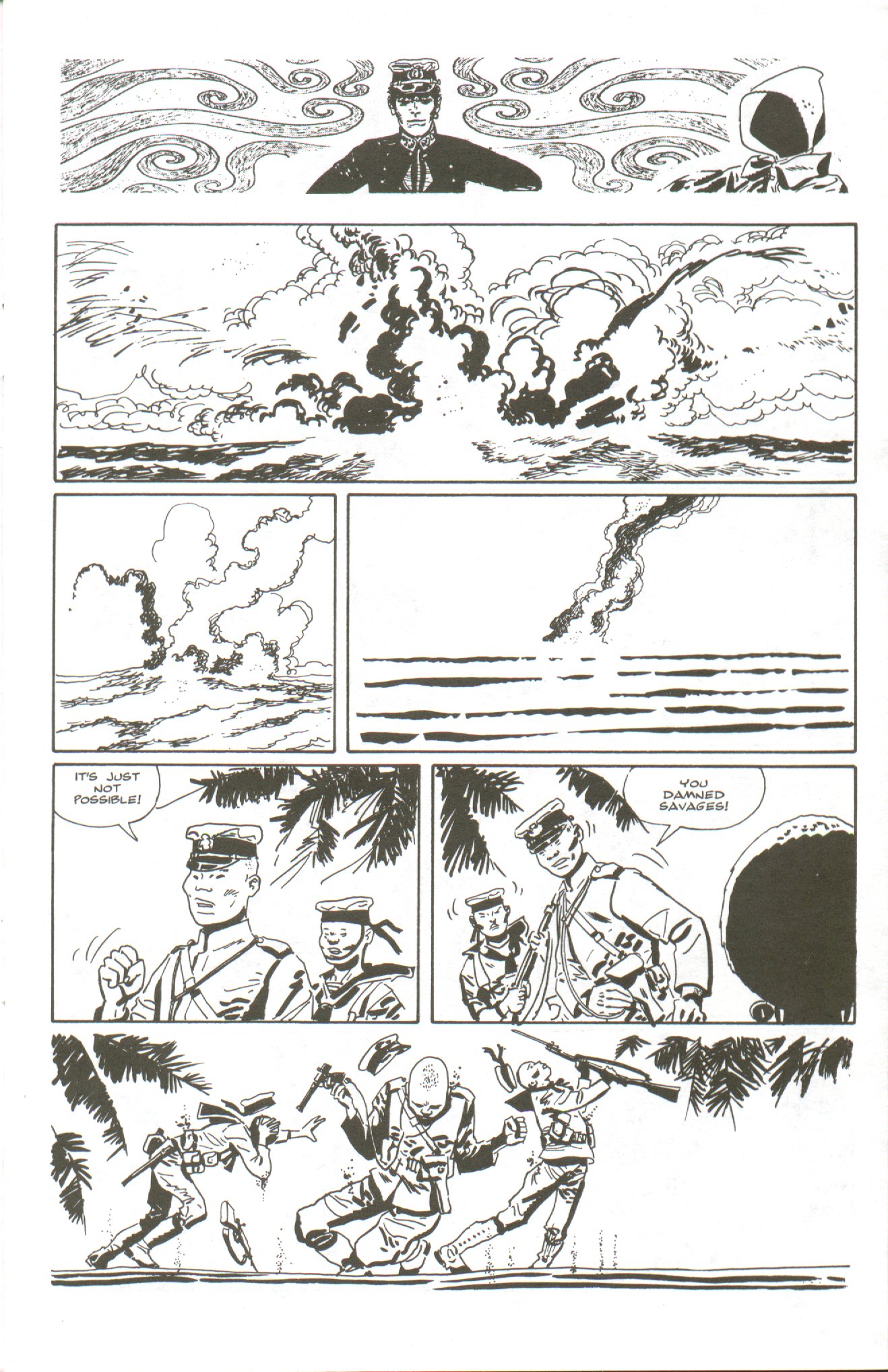 Read online Corto Maltese: Ballad of the Salt Sea comic -  Issue #5 - 9