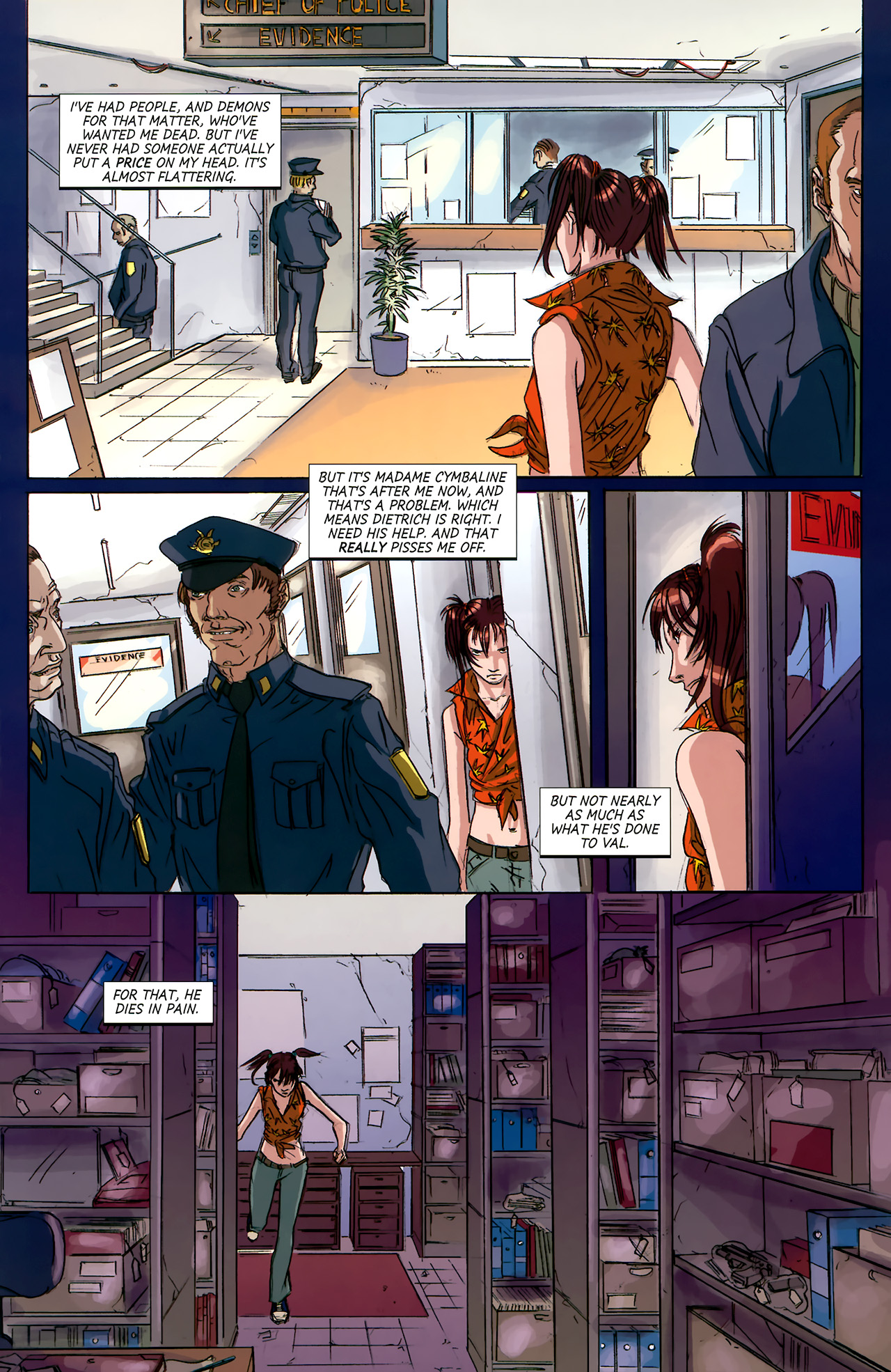 Read online Hexed comic -  Issue #4 - 13