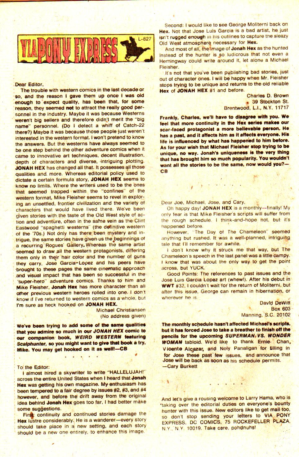 Read online Jonah Hex (1977) comic -  Issue #8 - 32