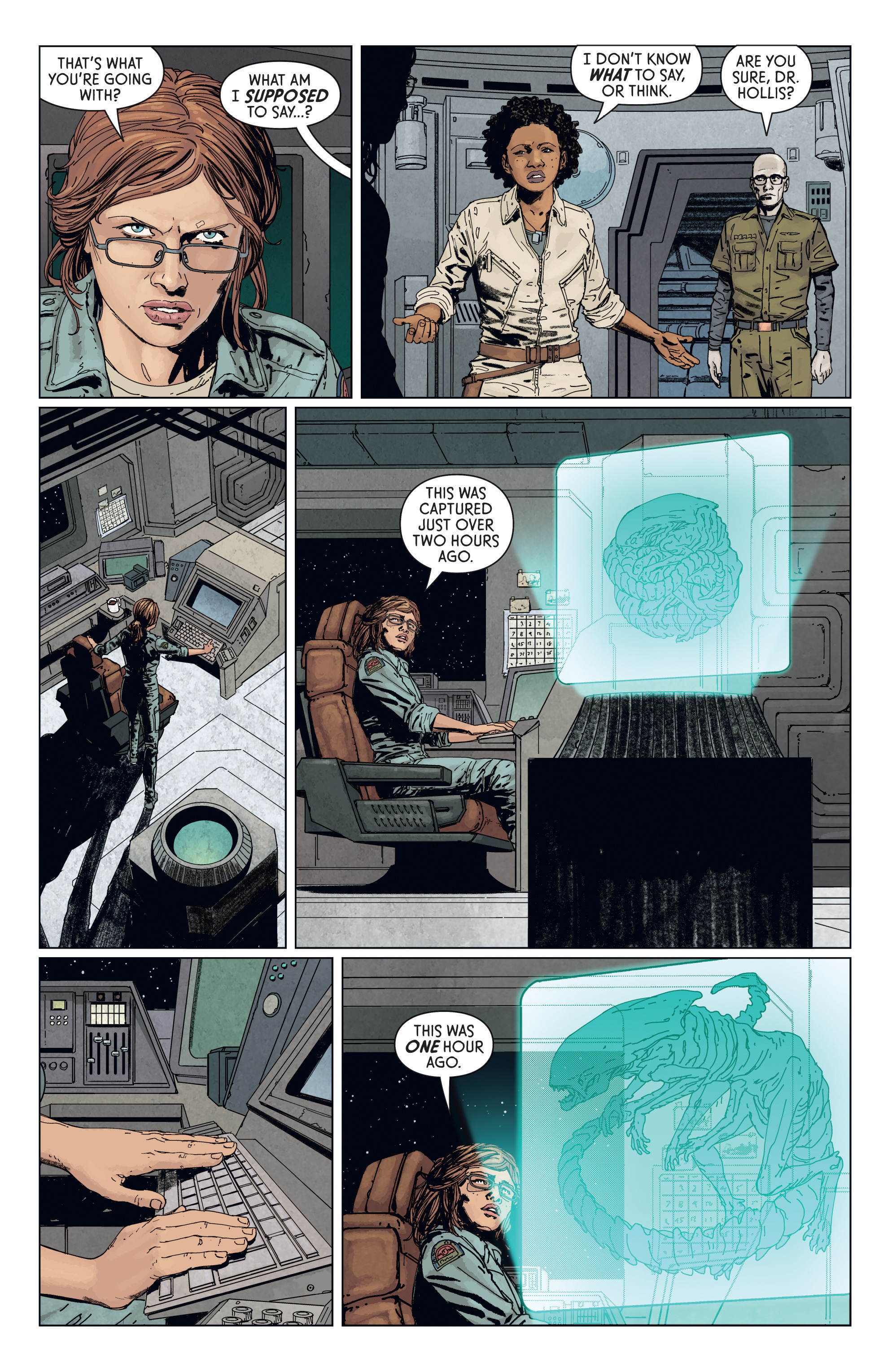 Read online Aliens: Defiance comic -  Issue #7 - 4