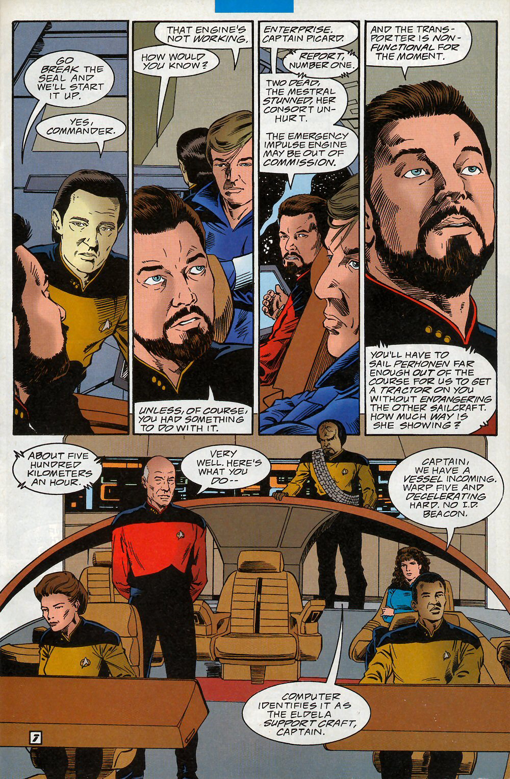 Read online Star Trek: The Next Generation - Ill Wind comic -  Issue #4 - 8