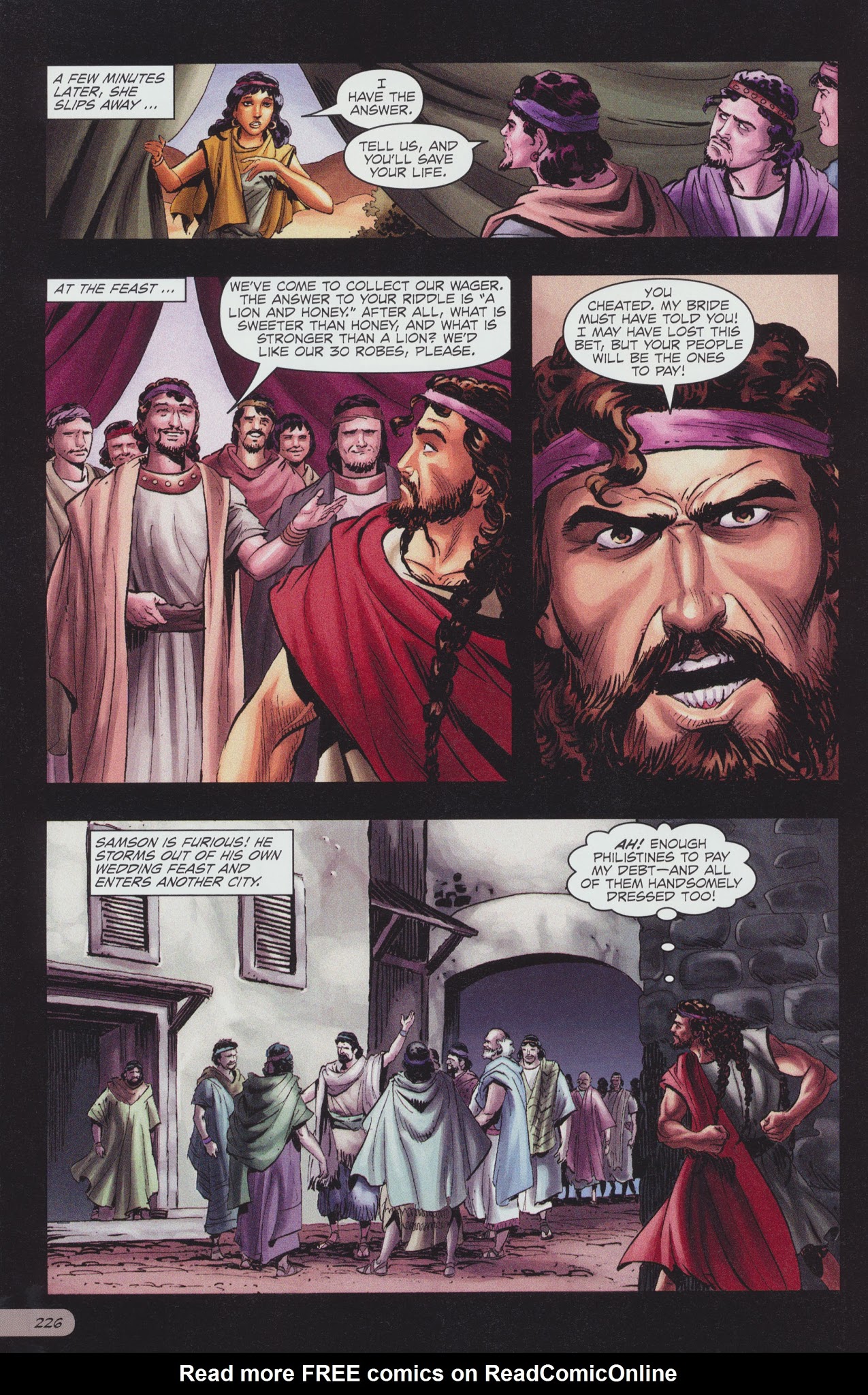 Read online The Action Bible comic -  Issue # TPB 1 - 230