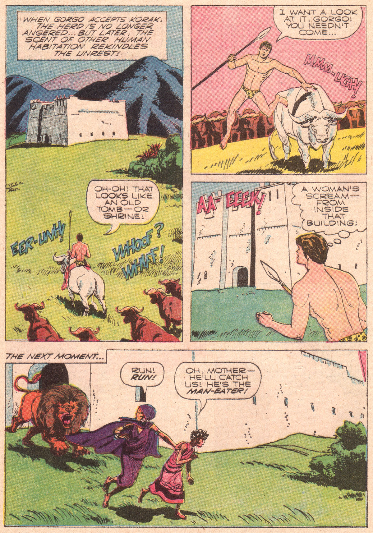 Read online Korak, Son of Tarzan (1964) comic -  Issue #37 - 4