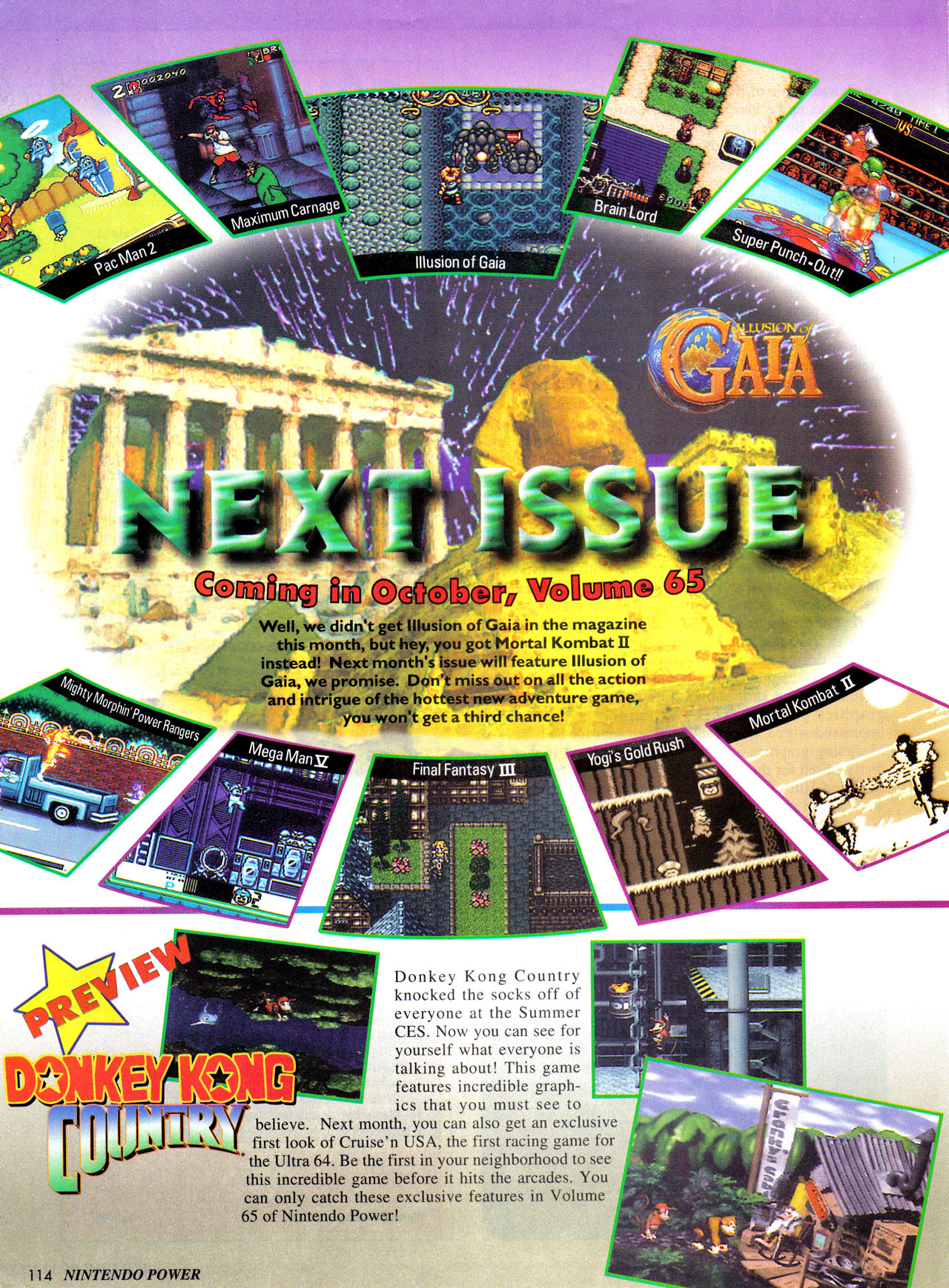 Read online Nintendo Power comic -  Issue #64 - 123