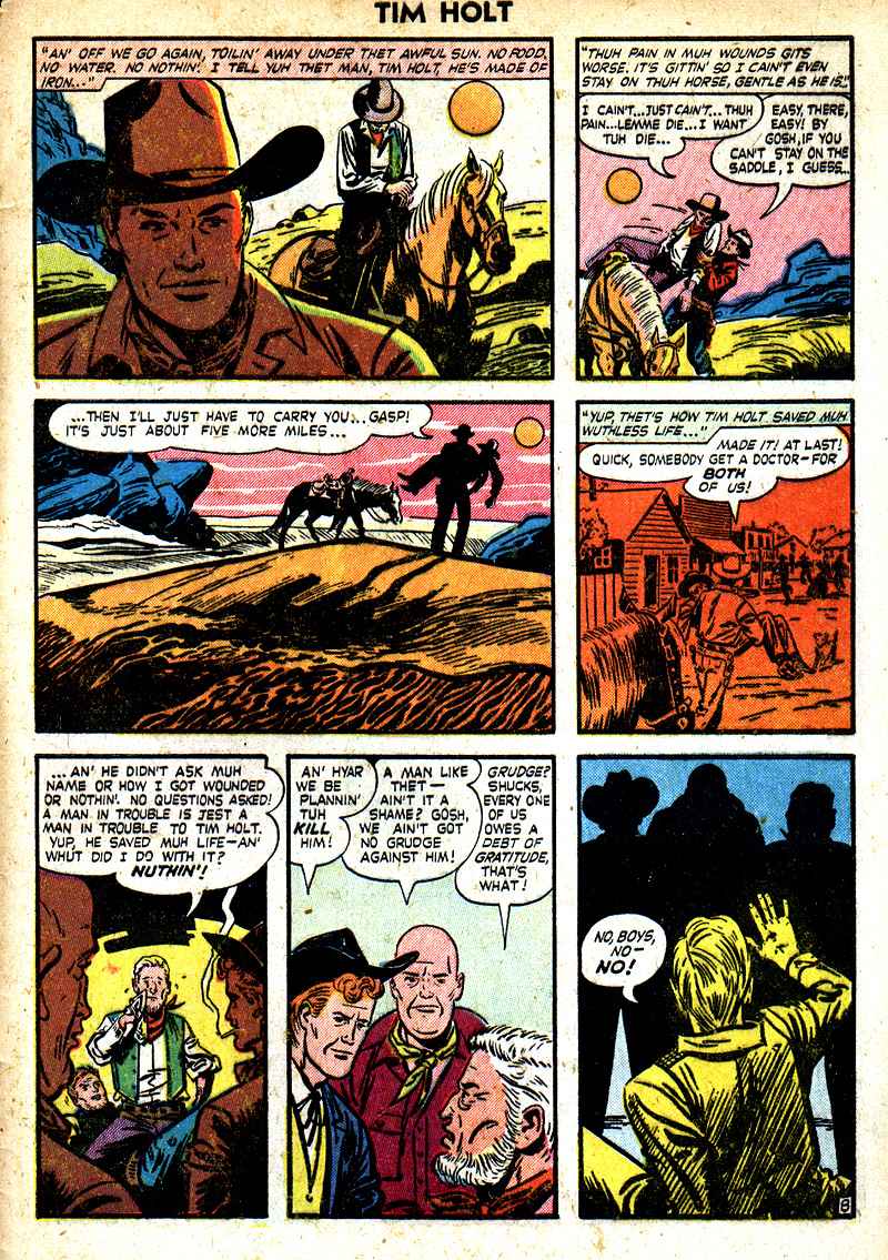 Read online Tim Holt comic -  Issue #20 - 31