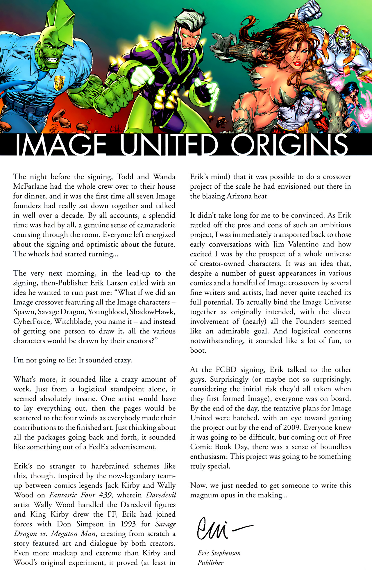 Read online Image United comic -  Issue #1 - 25