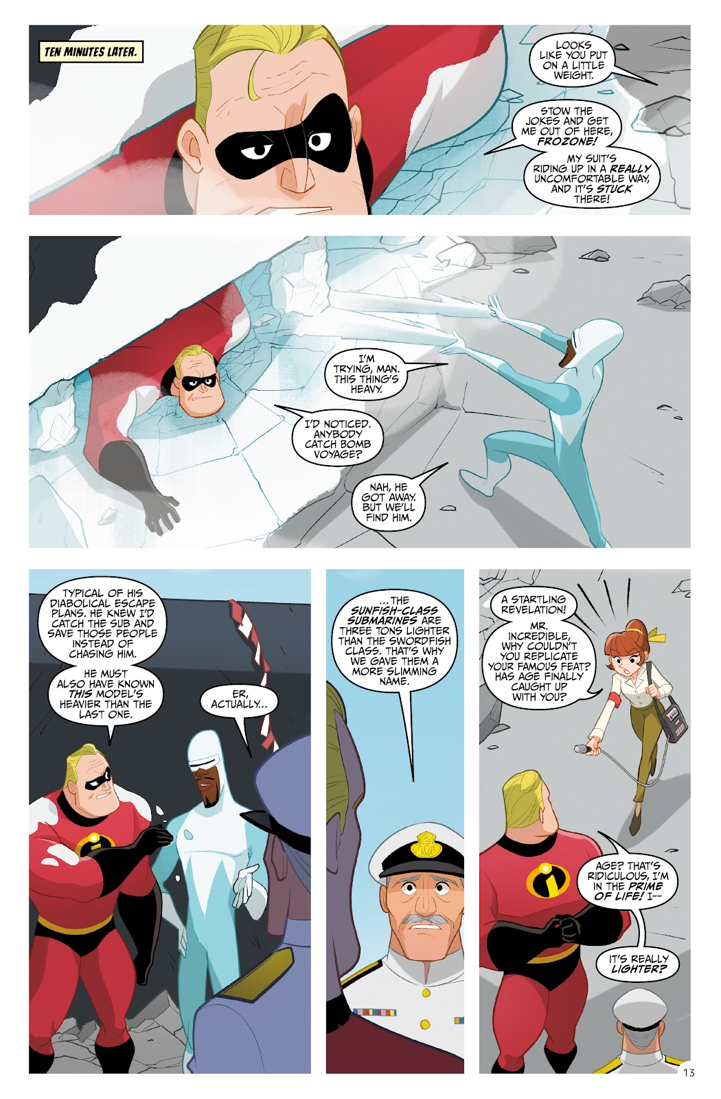 Disney/PIXAR Incredibles 2 Library Edition issue TPB (Part 1) - Page 12