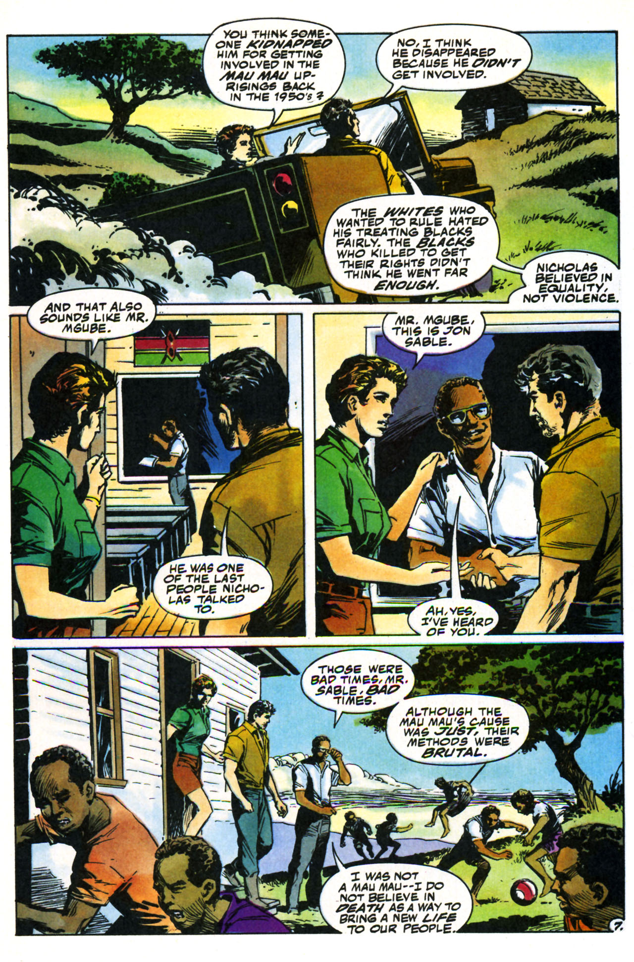 Read online Sable comic -  Issue #10 - 9