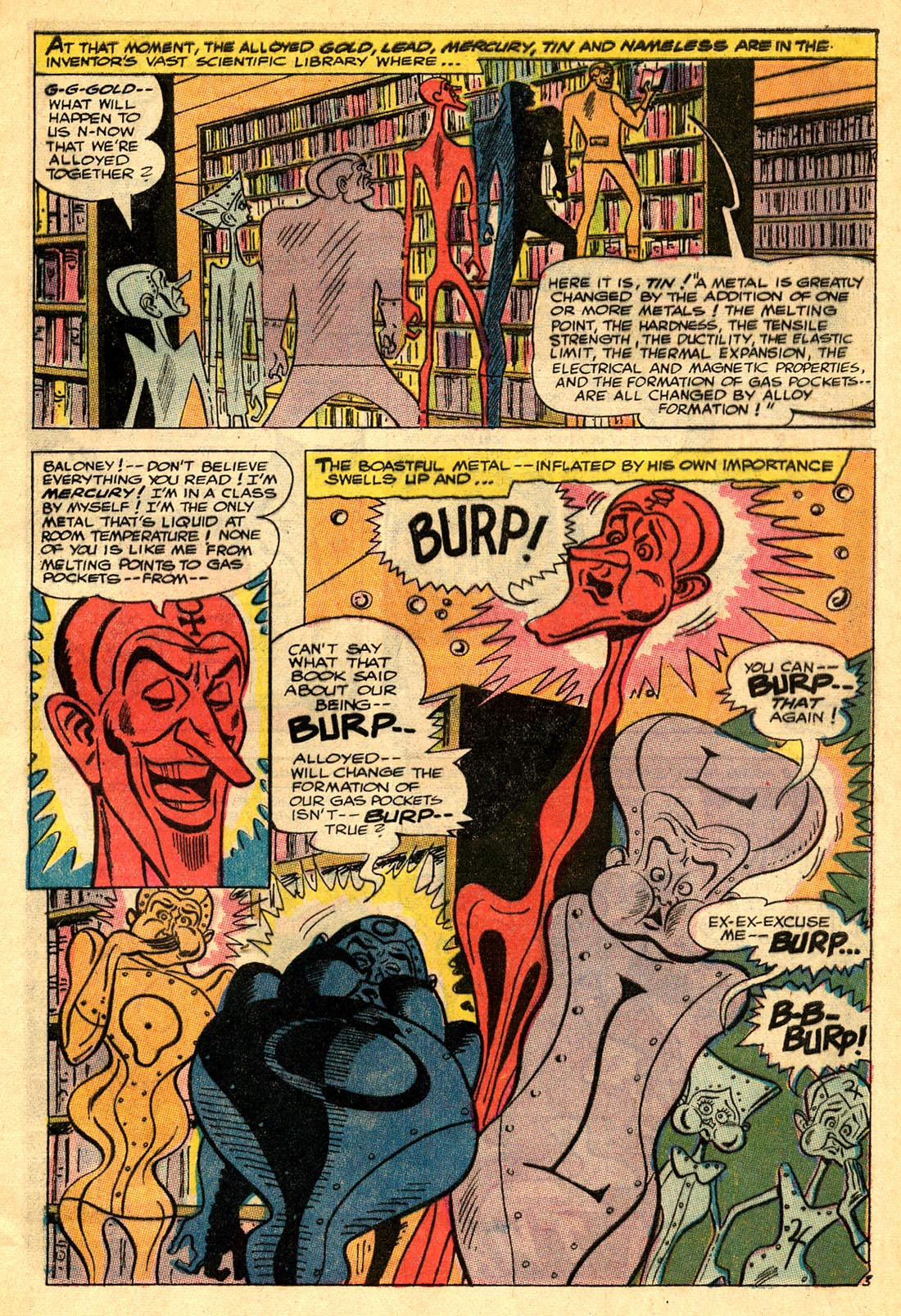 Read online Metal Men (1963) comic -  Issue #19 - 5