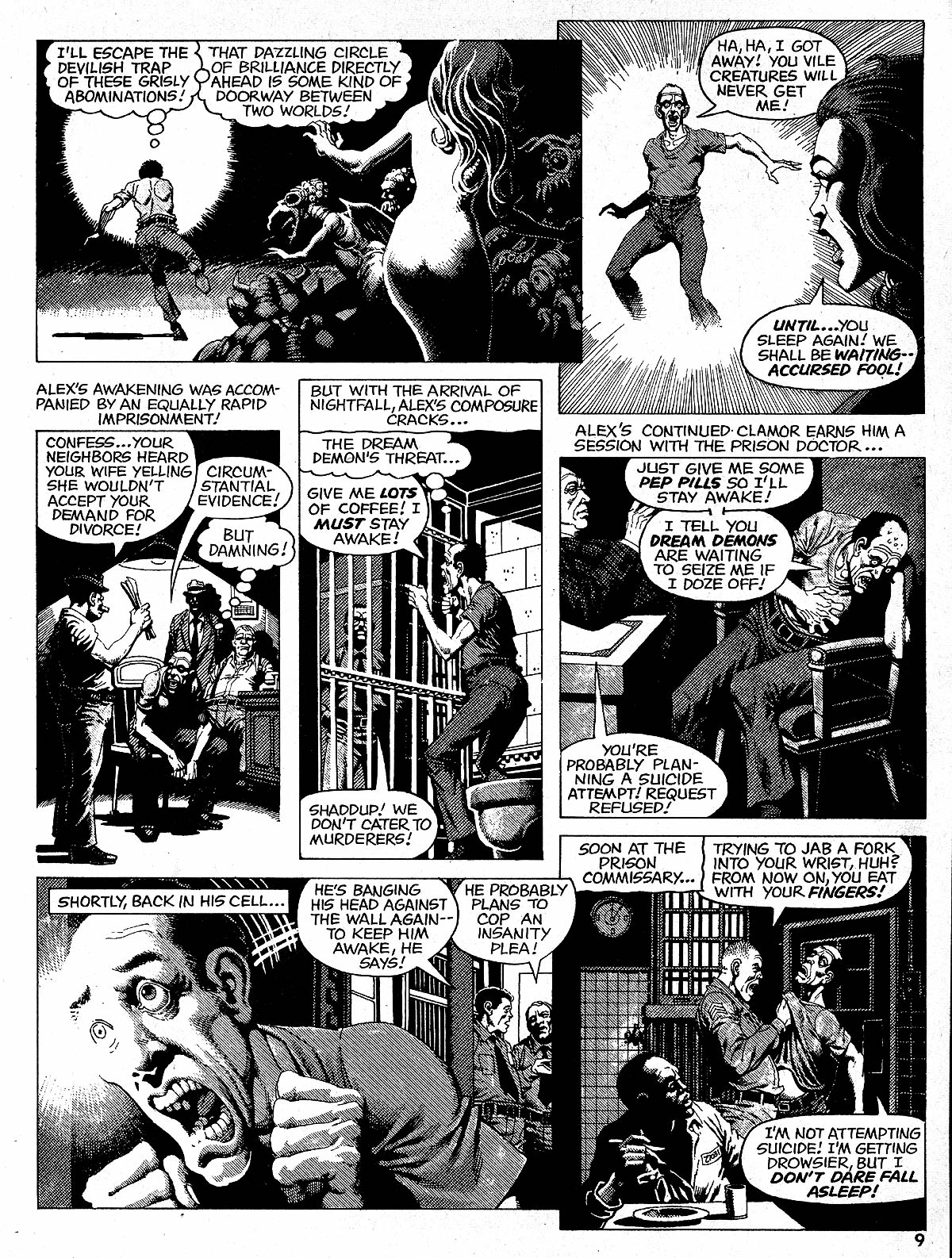 Read online Psycho comic -  Issue #5 - 10