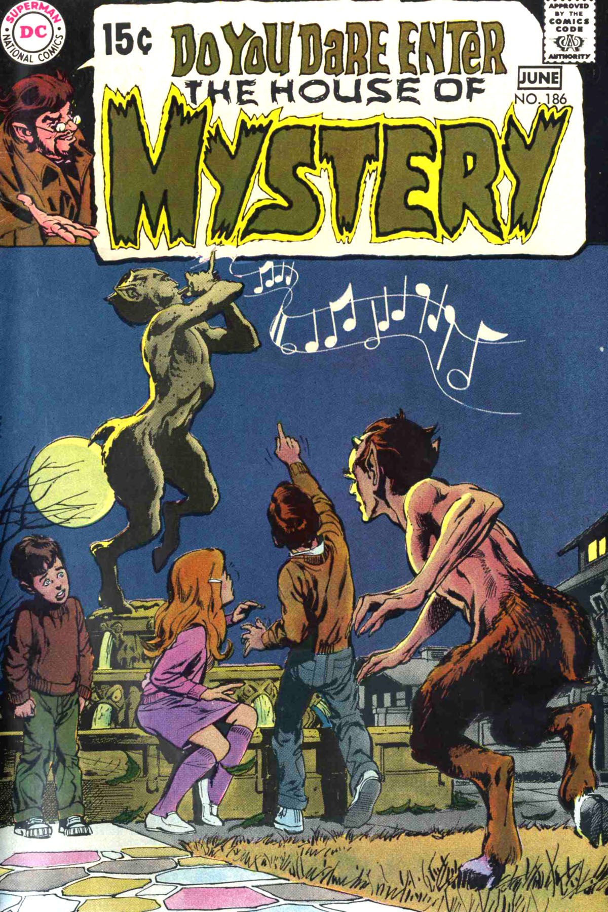 Read online House of Mystery (1951) comic -  Issue #186 - 1