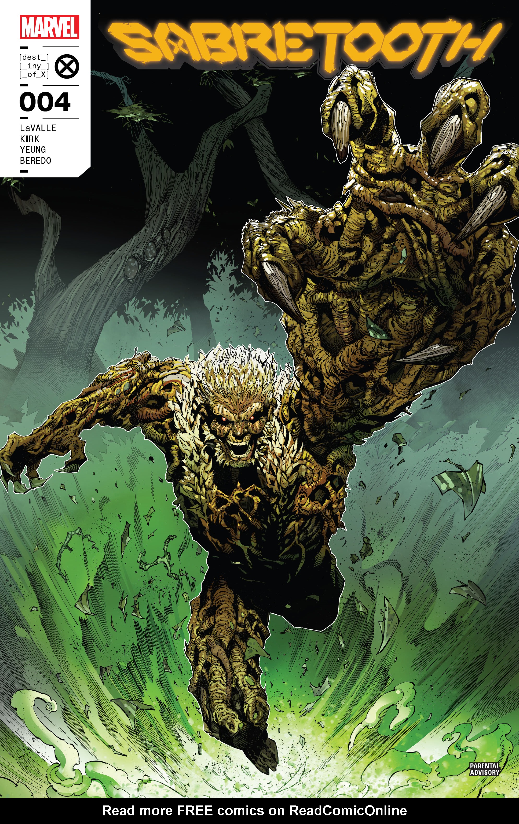 Read online Sabretooth (2022) comic -  Issue #4 - 1
