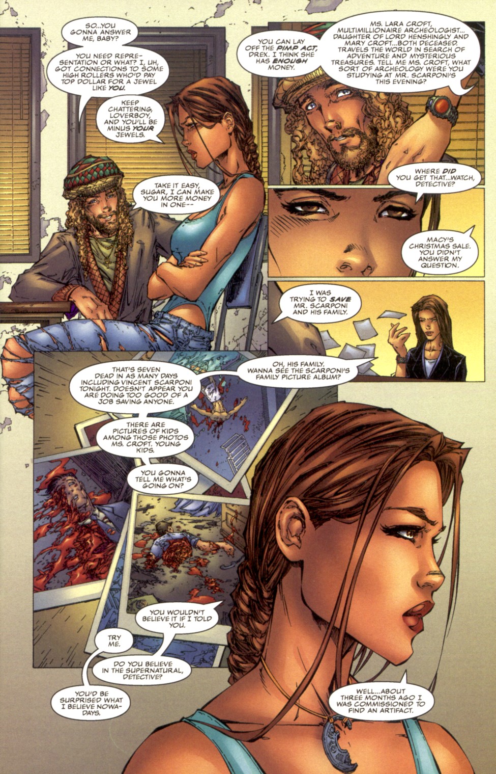 Read online Tomb Raider/Witchblade Revisited Special comic -  Issue # Full - 10