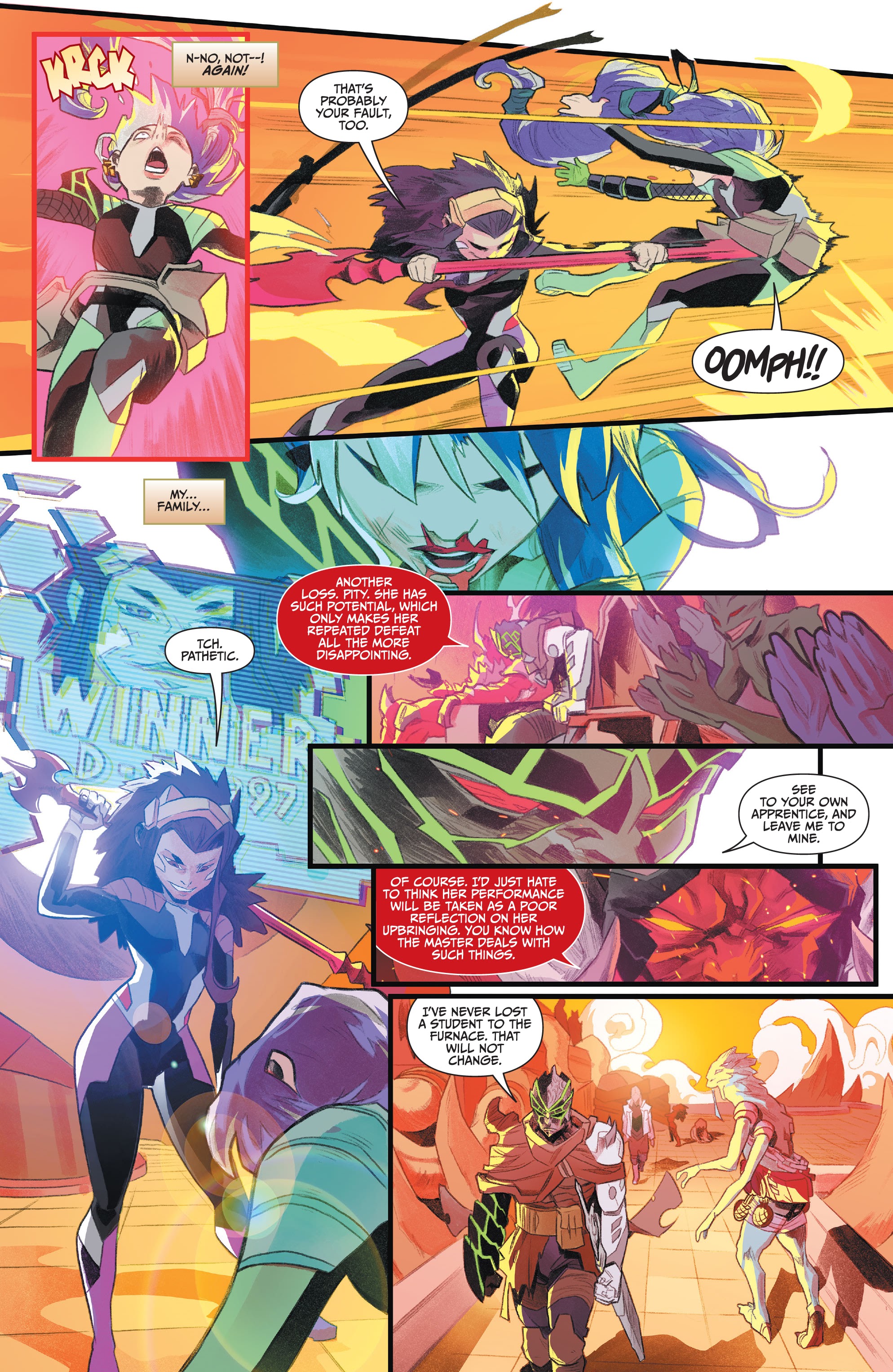 Read online Power Rangers Unlimited comic -  Issue # Heir to Darkness - 20