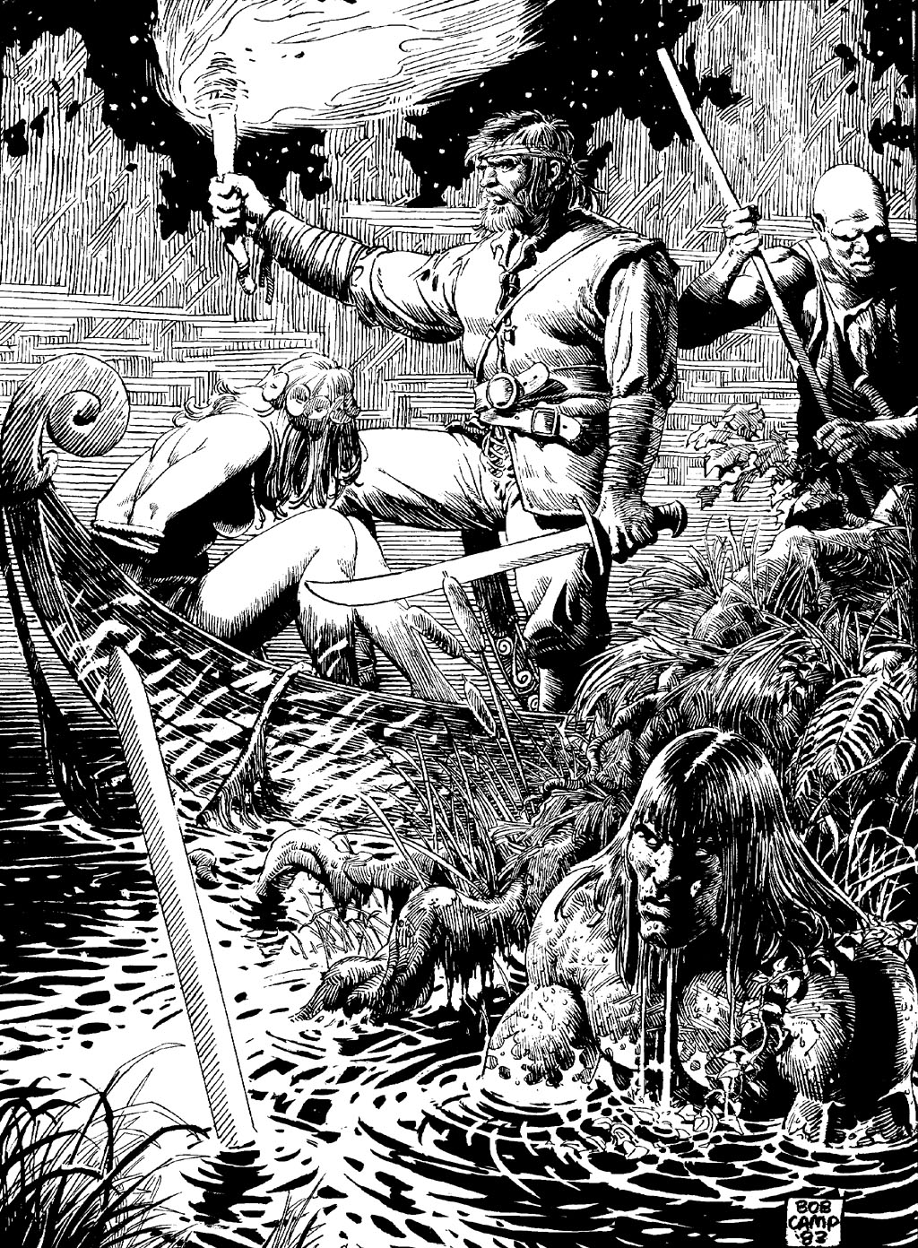 Read online The Savage Sword Of Conan comic -  Issue #98 - 2