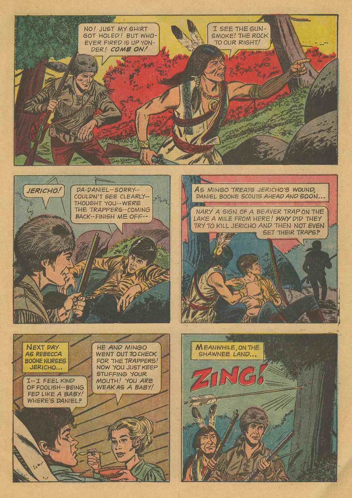 Read online Daniel Boone comic -  Issue #8 - 9
