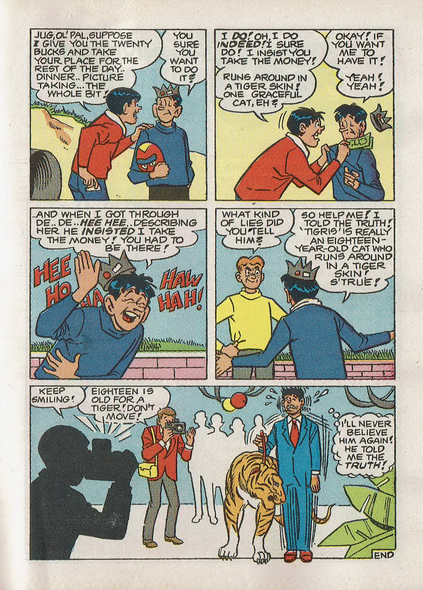 Read online Jughead Jones Comics Digest comic -  Issue #70 - 27
