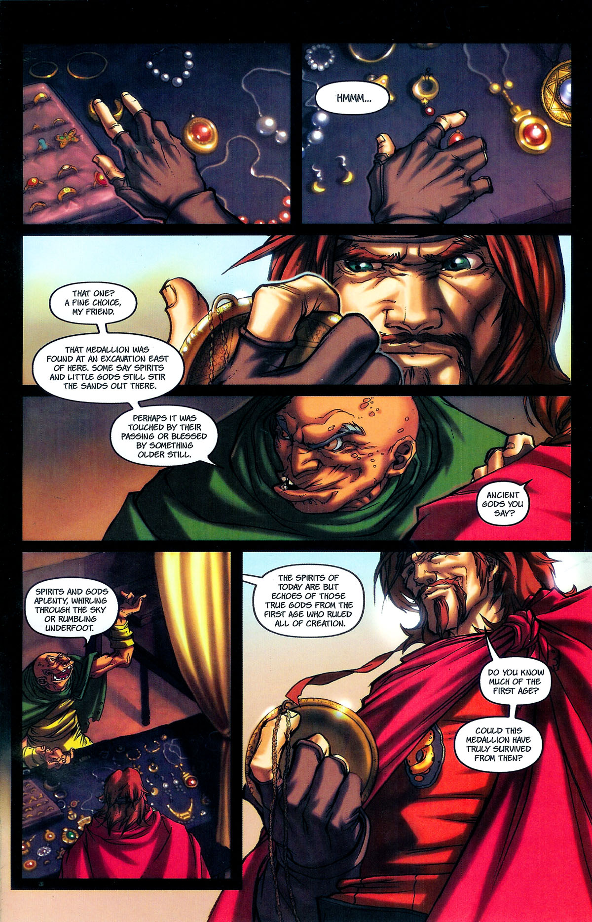 Read online Exalted comic -  Issue #0 - 5