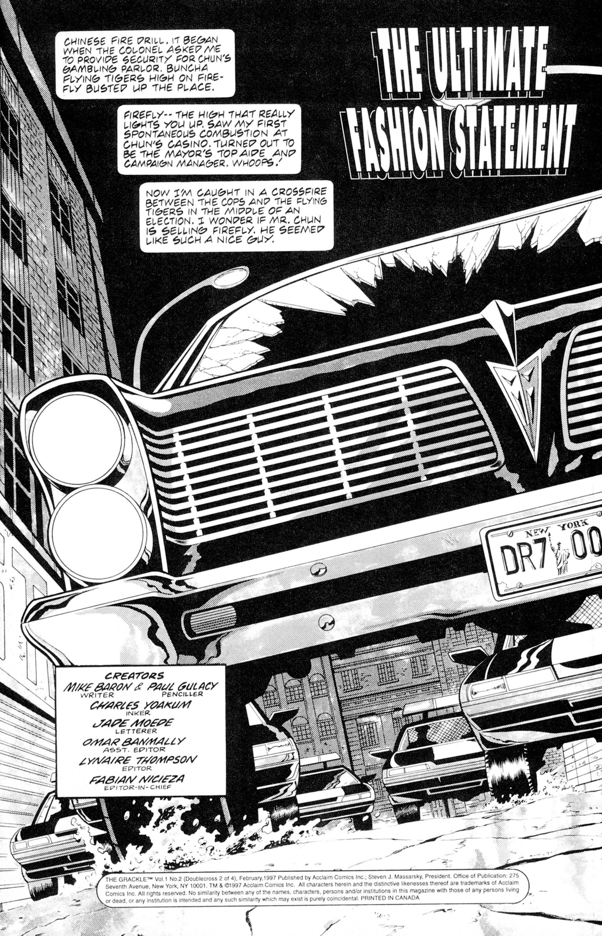 Read online The Grackle comic -  Issue #2 - 2