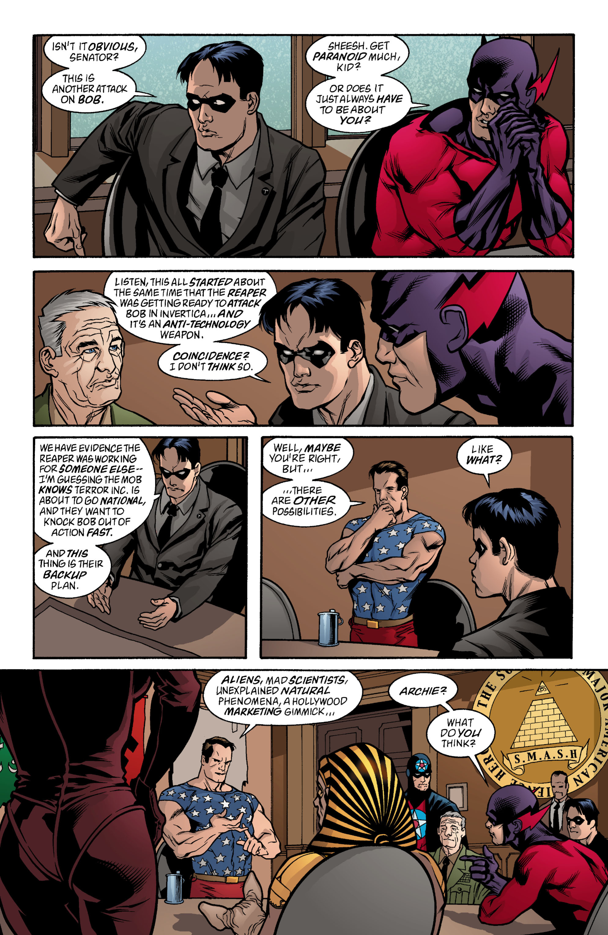 Read online Terra Obscura comic -  Issue #3 - 4