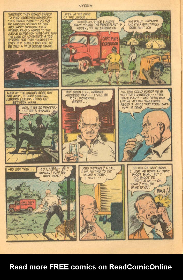 Read online Nyoka the Jungle Girl (1945) comic -  Issue #3 - 8