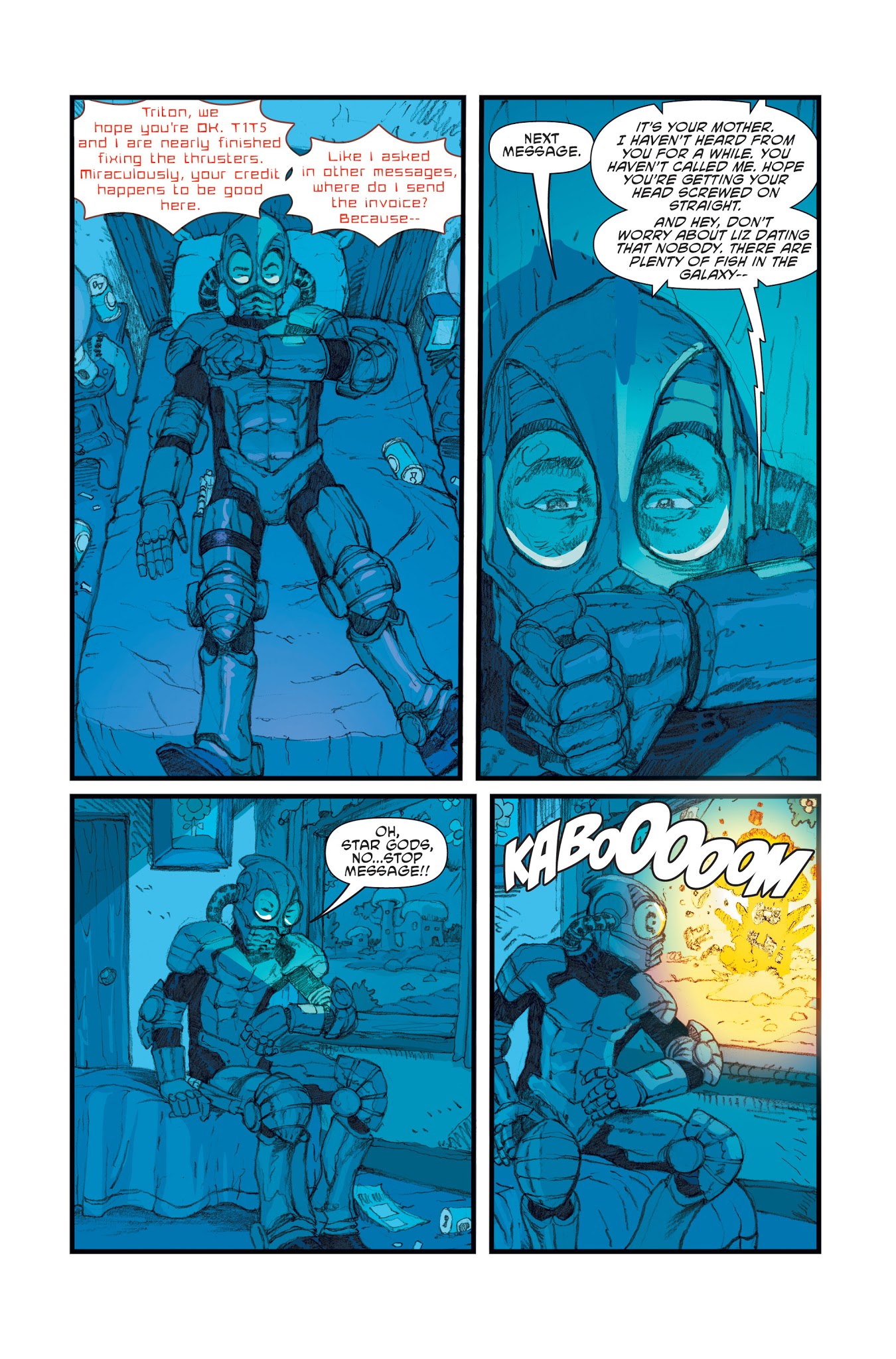 Read online Galaktikon comic -  Issue #4 - 12