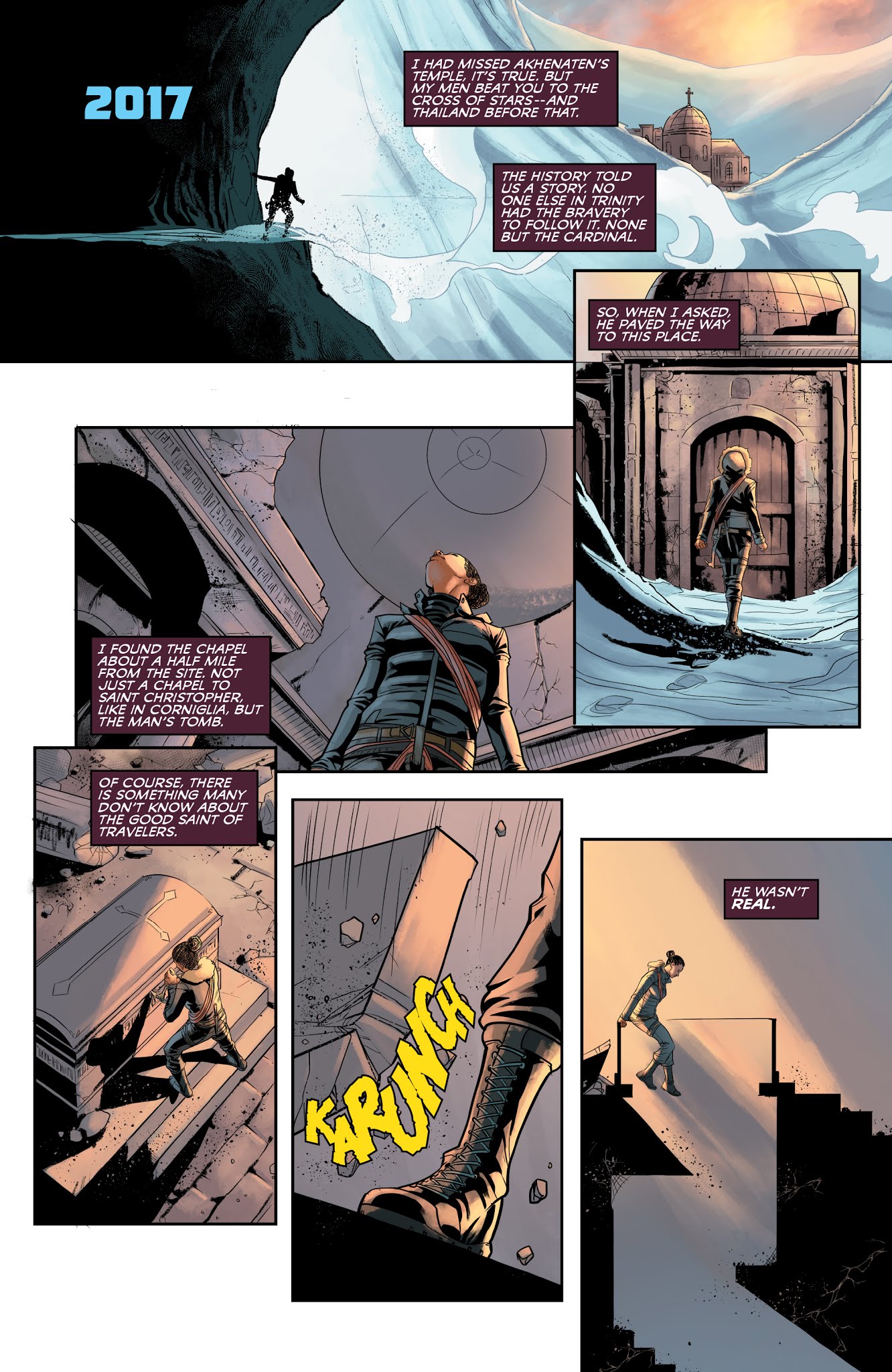 Read online Tomb Raider: Inferno comic -  Issue #2 - 15