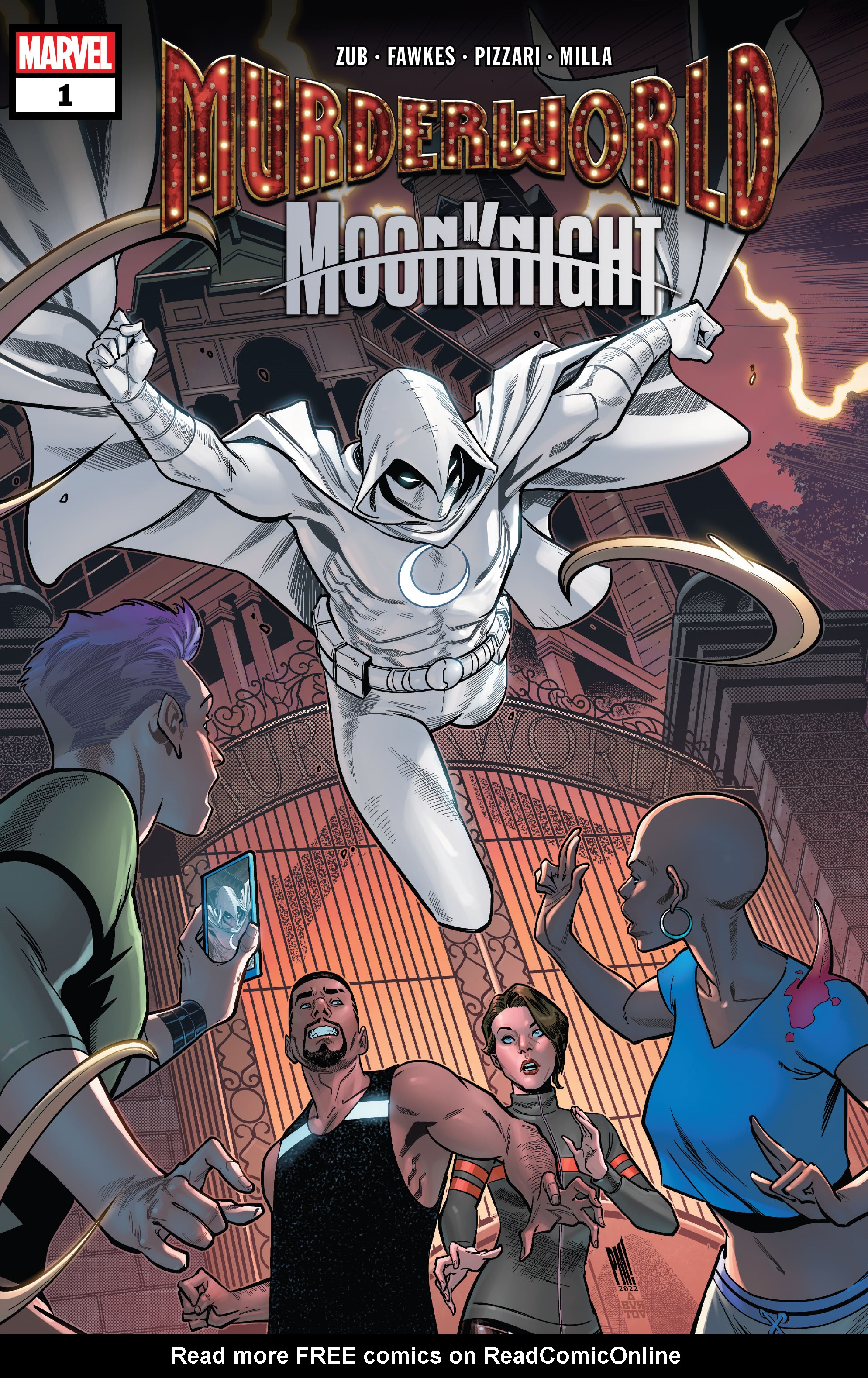 Read online Murderworld: Moon Knight comic -  Issue #1 - 1
