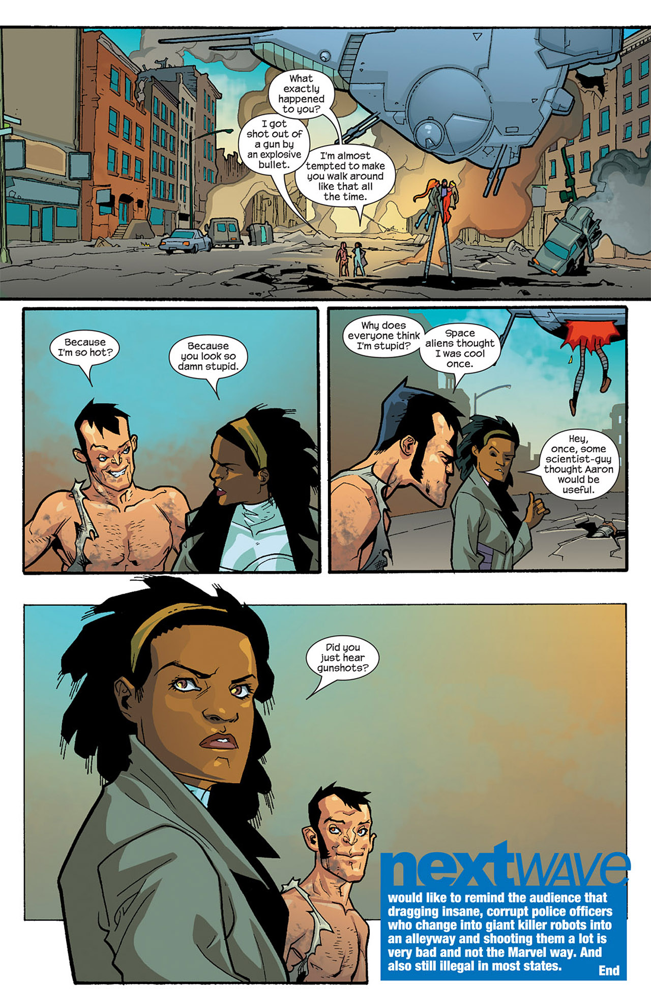 Read online Nextwave: Agents Of H.A.T.E. comic -  Issue #4 - 24