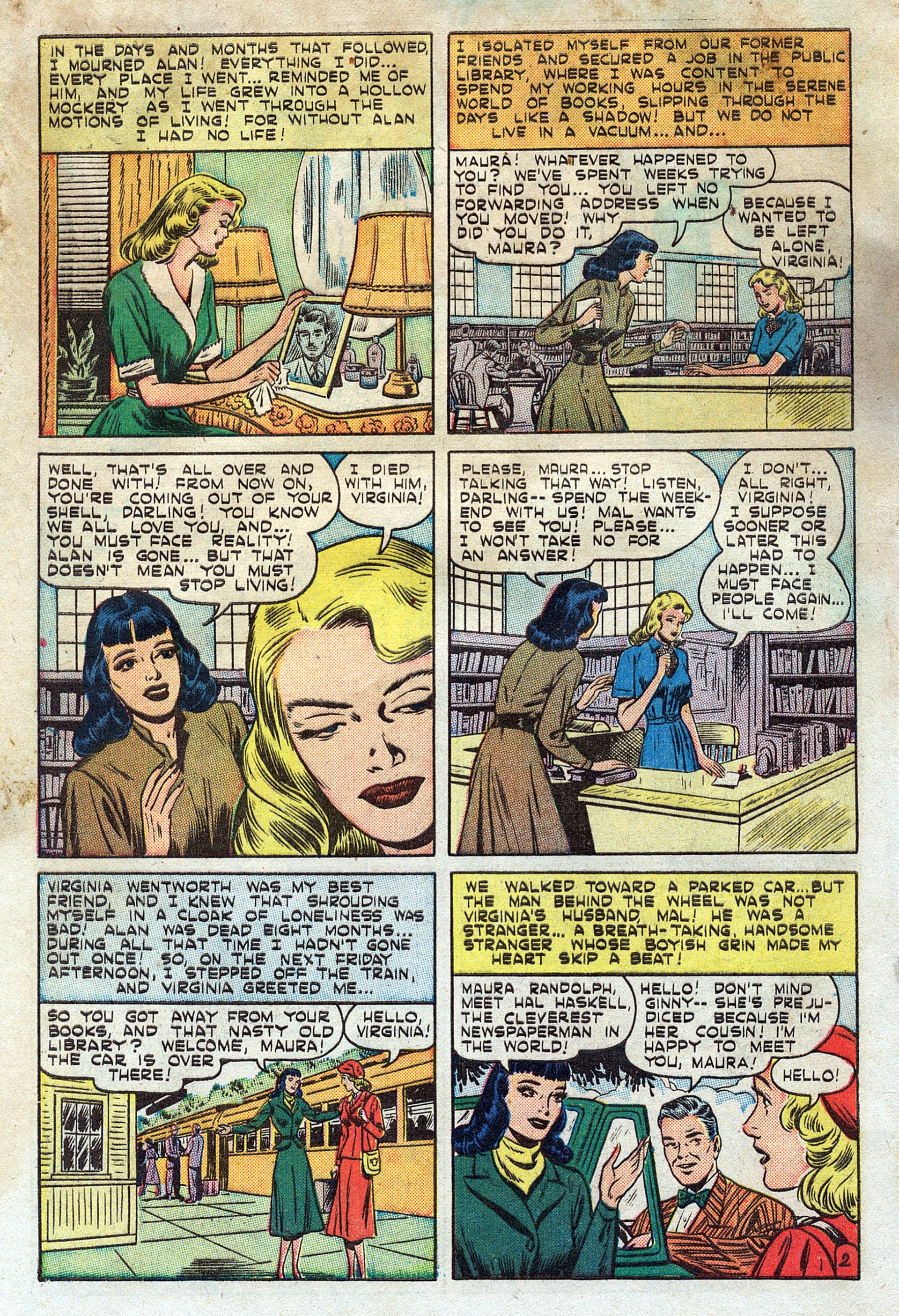 Read online Love Secrets (1949) comic -  Issue #2 - 4