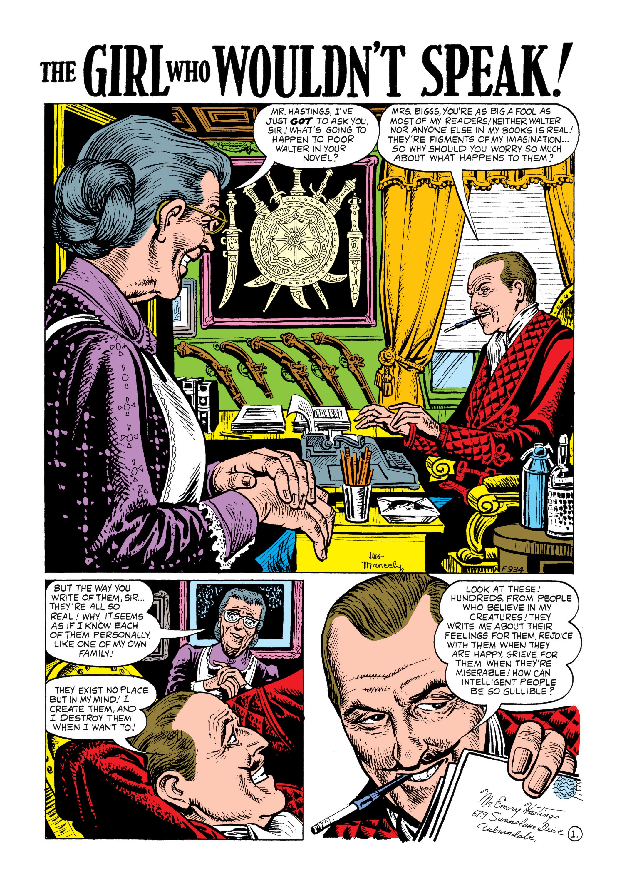 Read online Marvel Masterworks: Atlas Era Strange Tales comic -  Issue # TPB 4 (Part 2) - 49