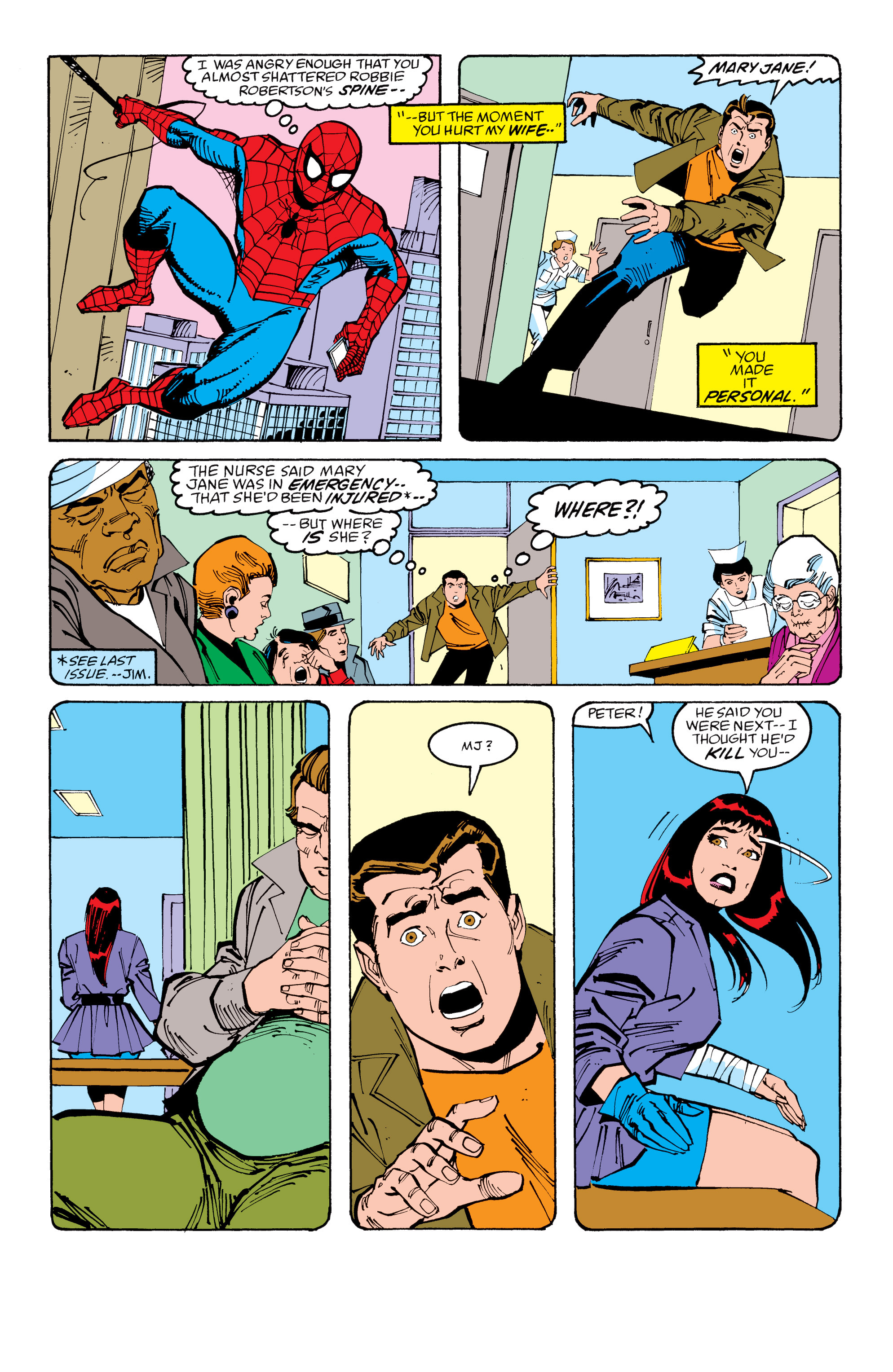 Read online The Spectacular Spider-Man (1976) comic -  Issue # _TPB Tombstone (Part 2) - 22