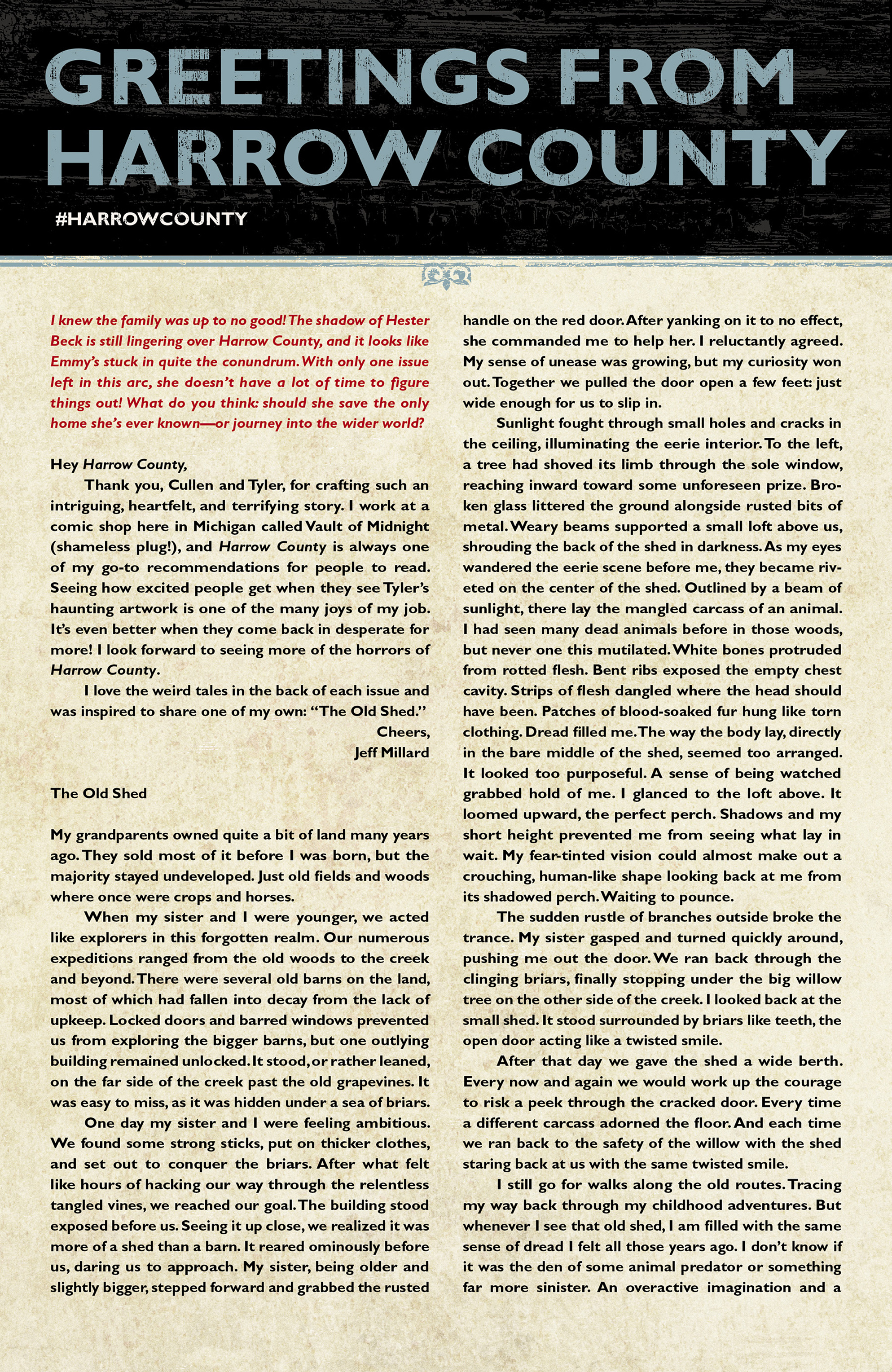 Read online Harrow County comic -  Issue #15 - 25