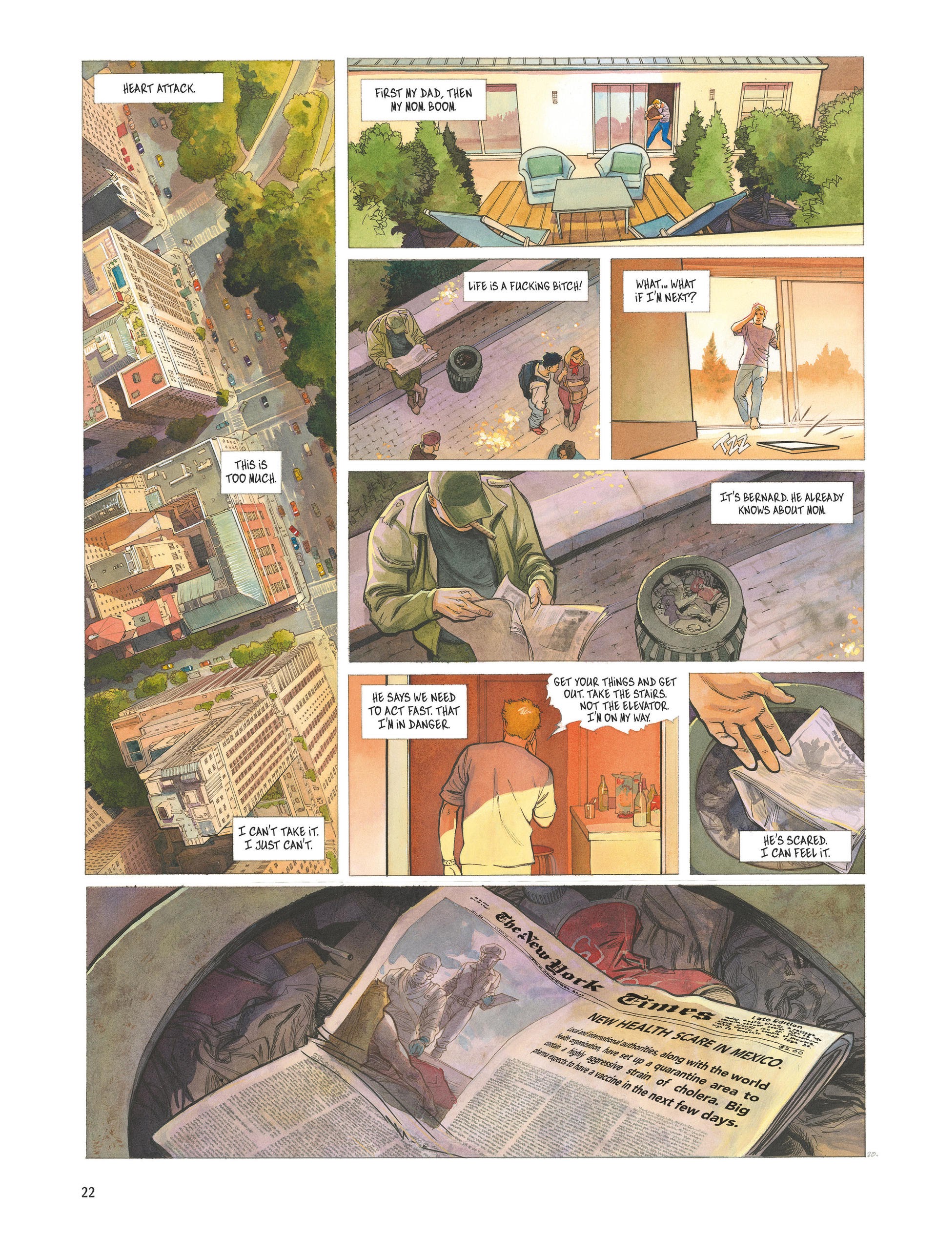 Read online The Bleiberg Project comic -  Issue #1 - 22