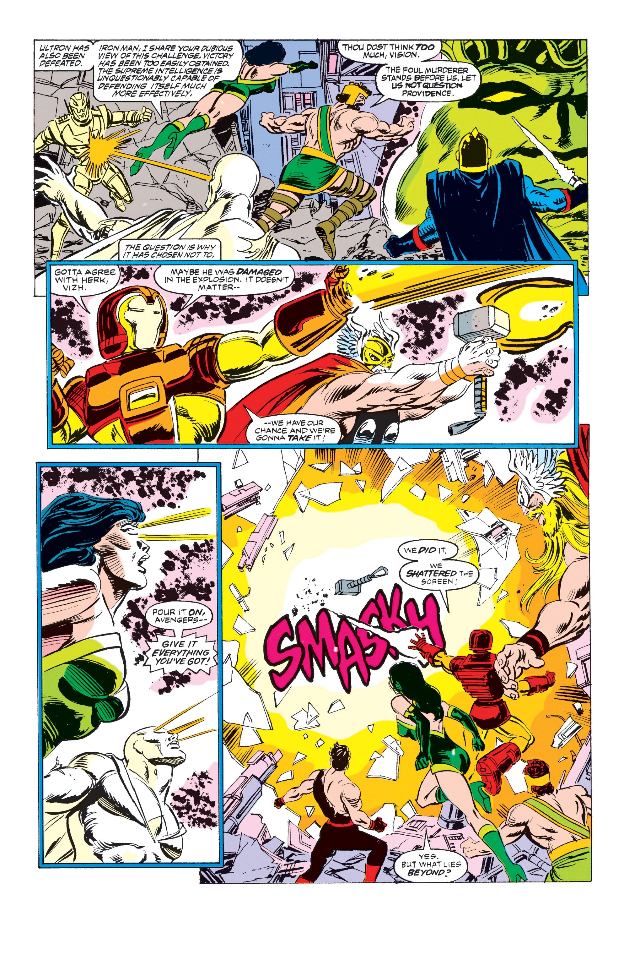 Read online Avengers Epic Collection: Operation Galactic Storm comic -  Issue # TPB (Part 5) - 29