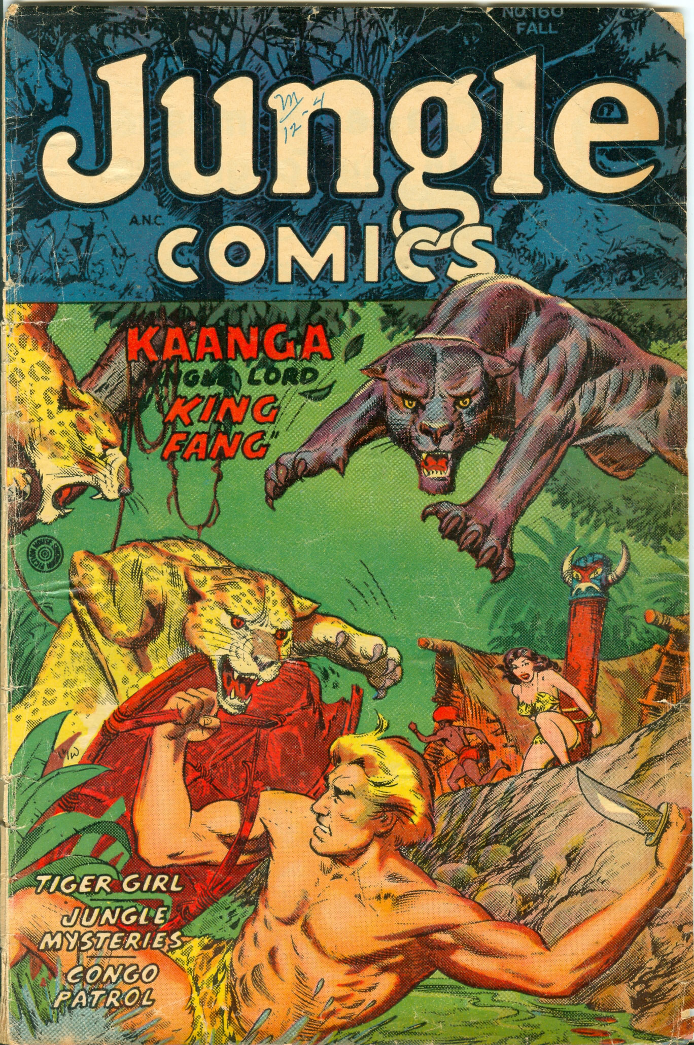 Read online Jungle Comics comic -  Issue #160 - 1