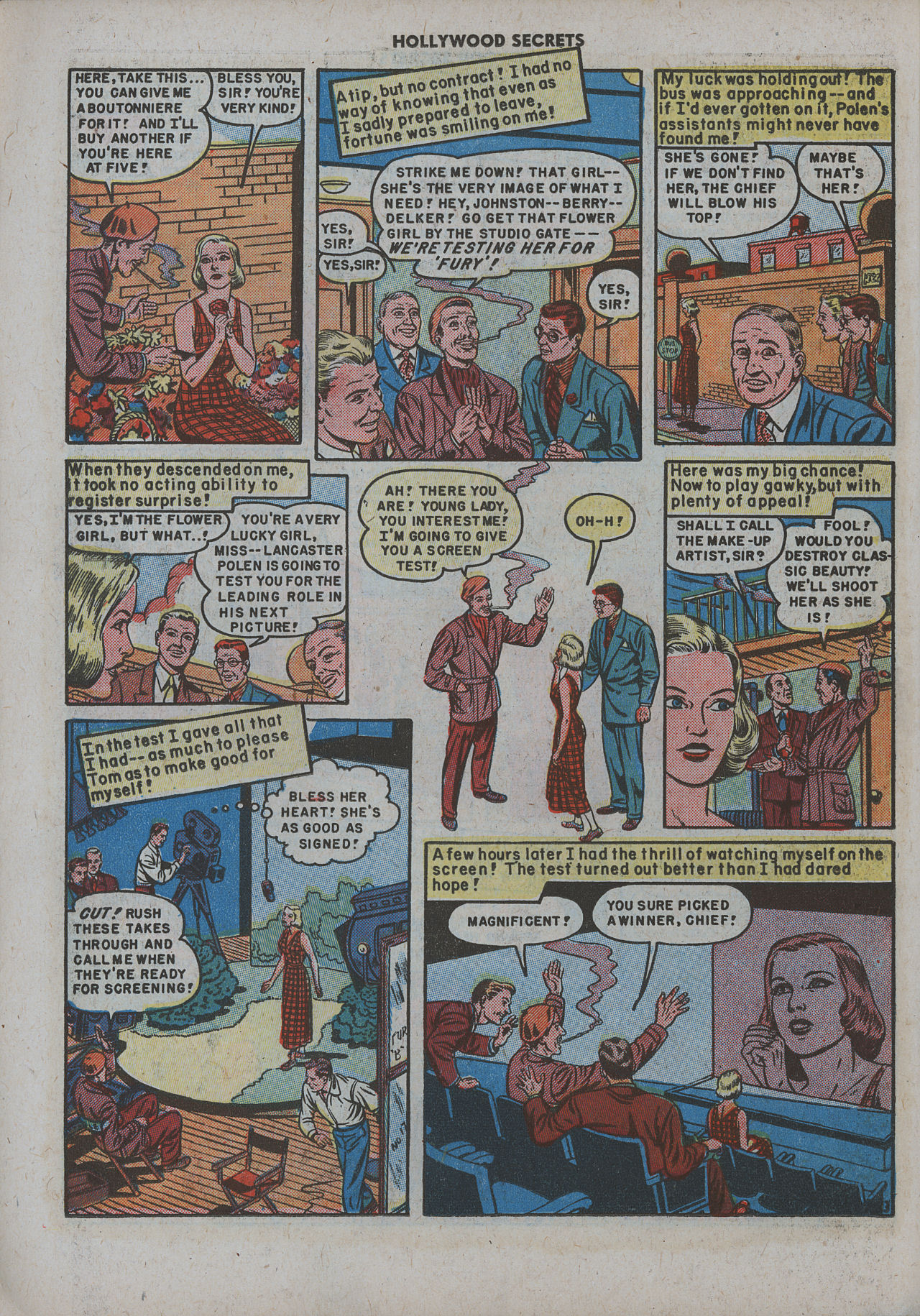 Read online Hollywood Secrets comic -  Issue #3 - 14