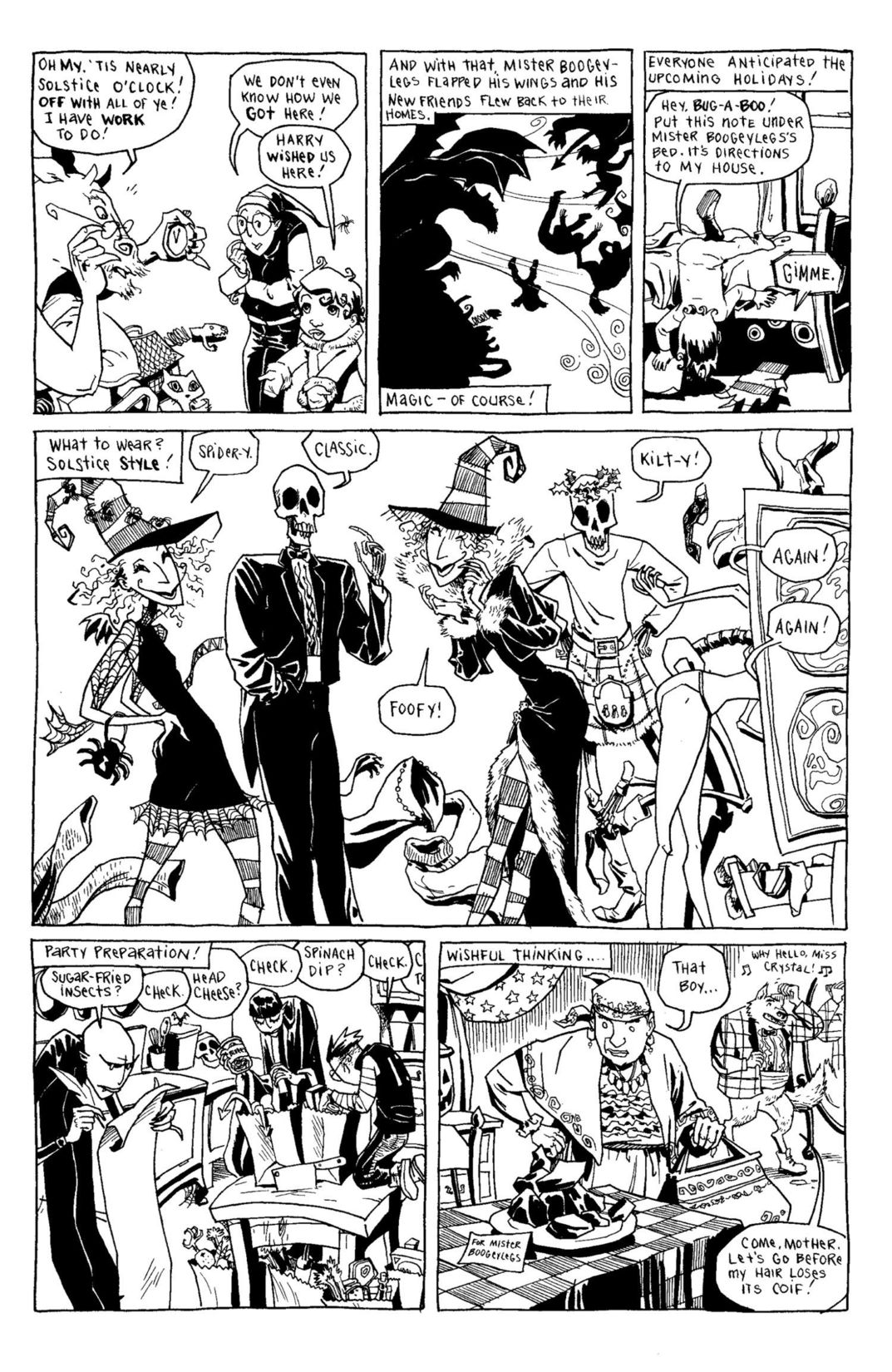 Read online Scary Godmother Comic Book Stories comic -  Issue # TPB - 69