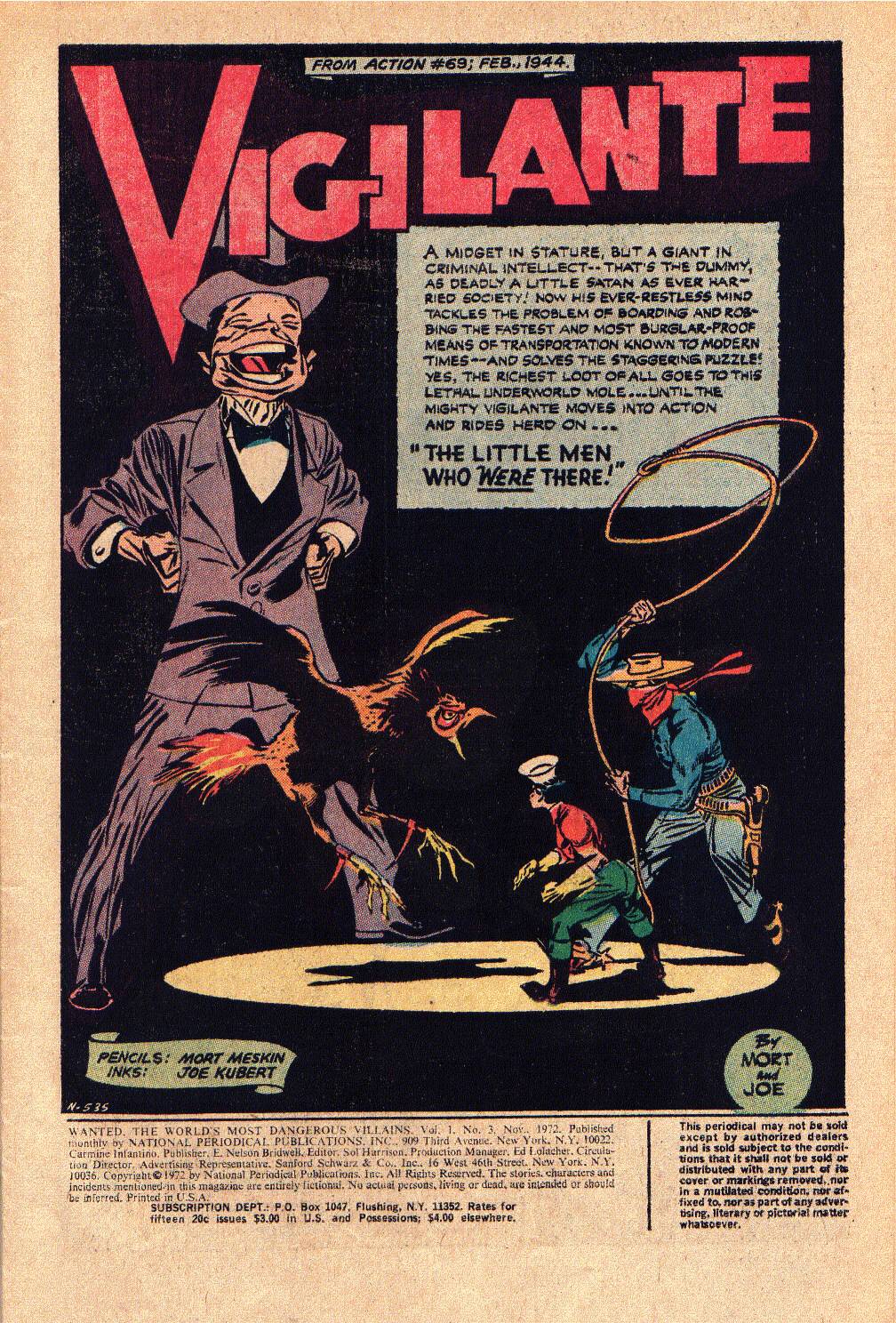 Read online Wanted, the World's Most Dangerous Villains comic -  Issue #3 - 3