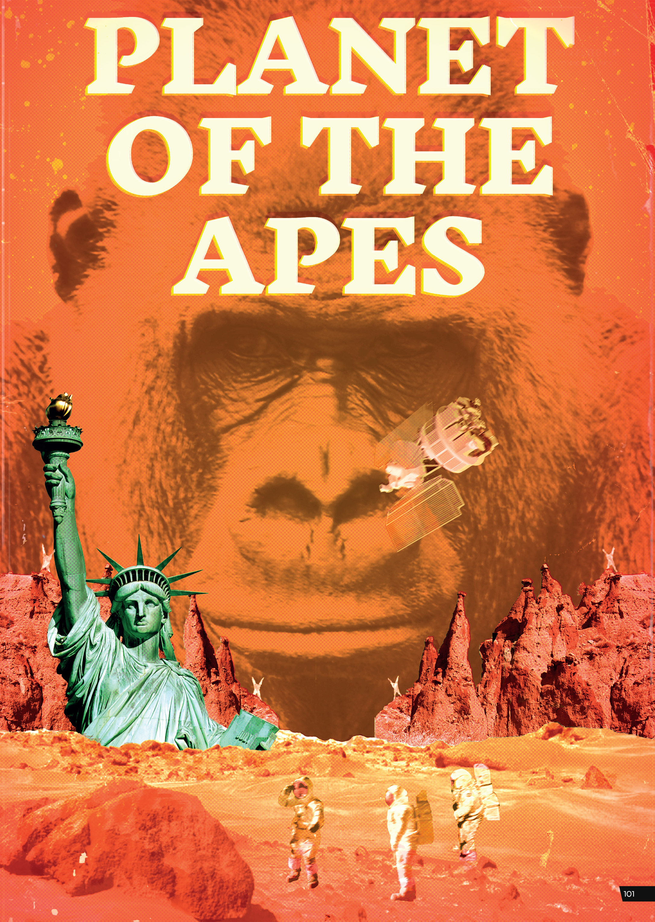 Read online Planet of the Apes Artist Tribute comic -  Issue # TPB - 101