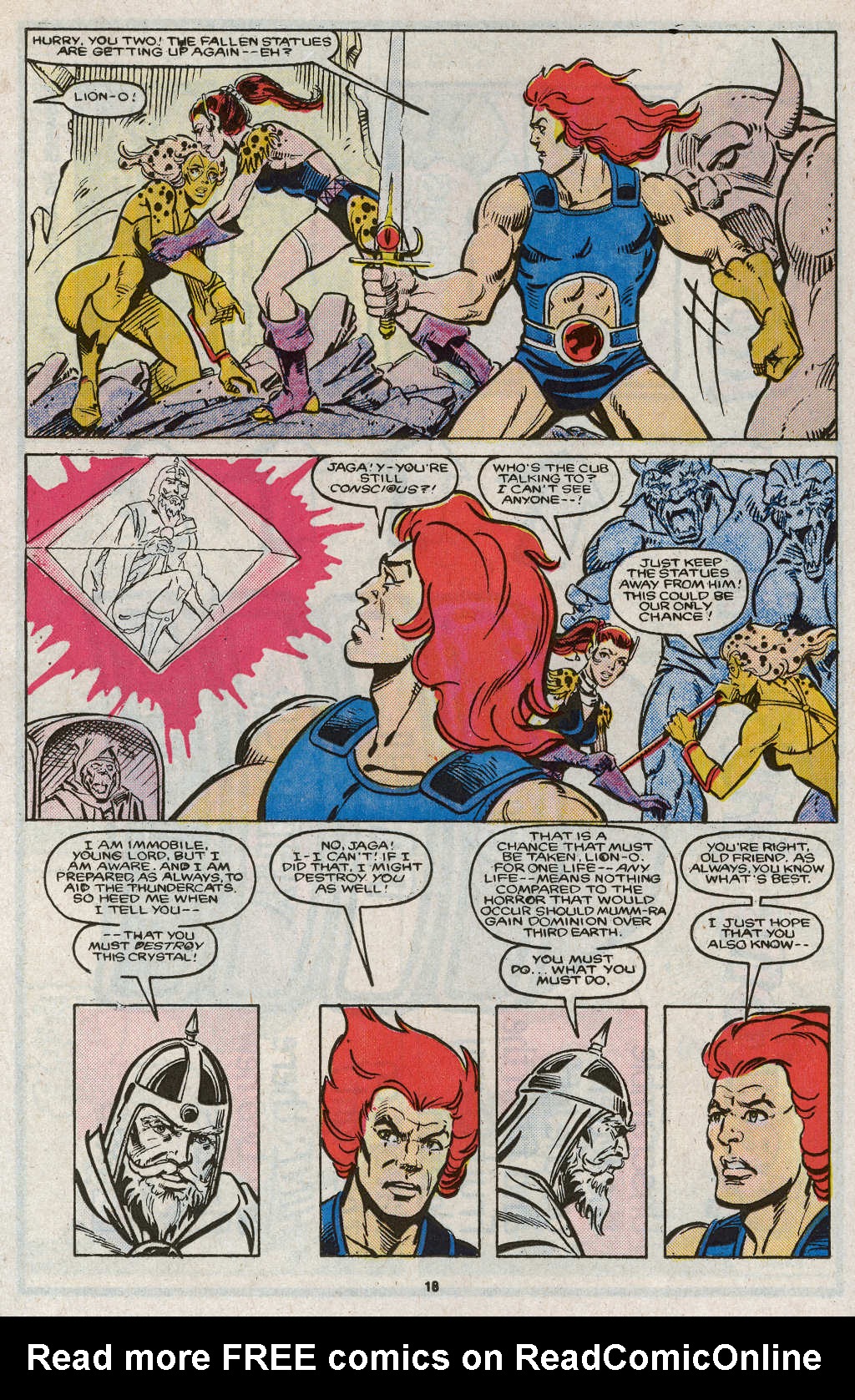 Read online ThunderCats (1985) comic -  Issue #6 - 26