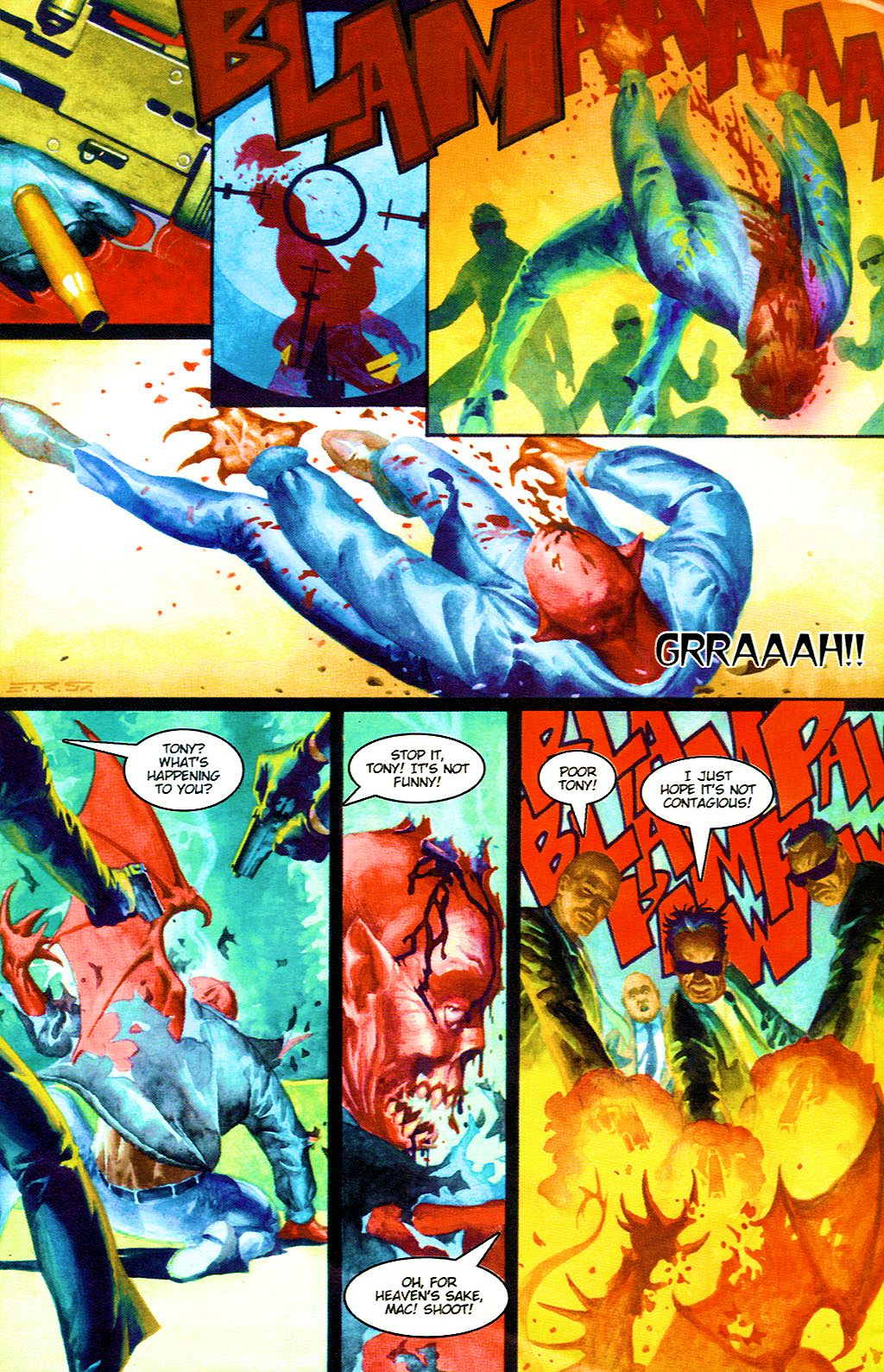 Read online Warrior Nun: Frenzy comic -  Issue #1 - 13