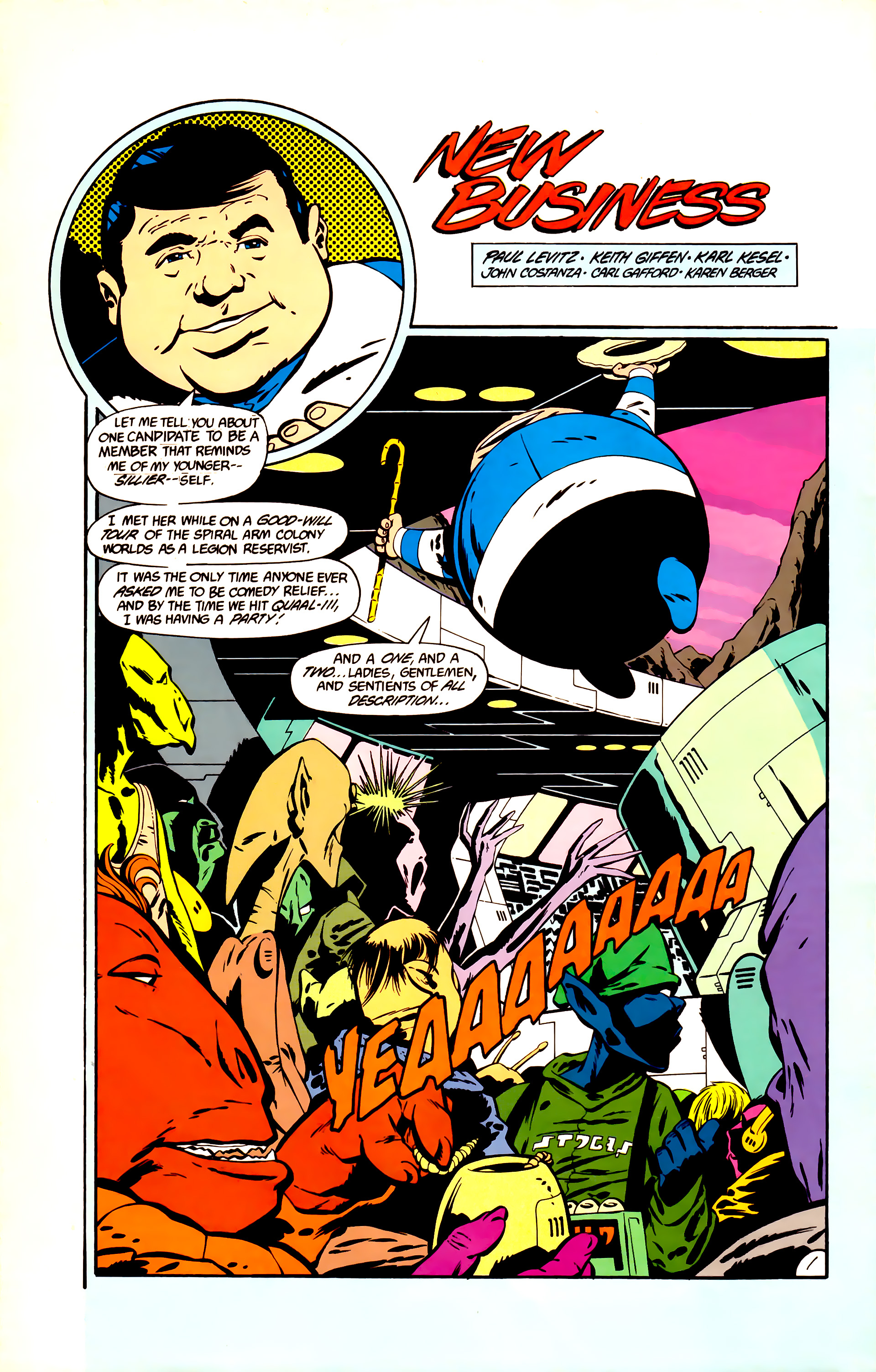 Read online Legion of Super-Heroes (1984) comic -  Issue #11 - 15