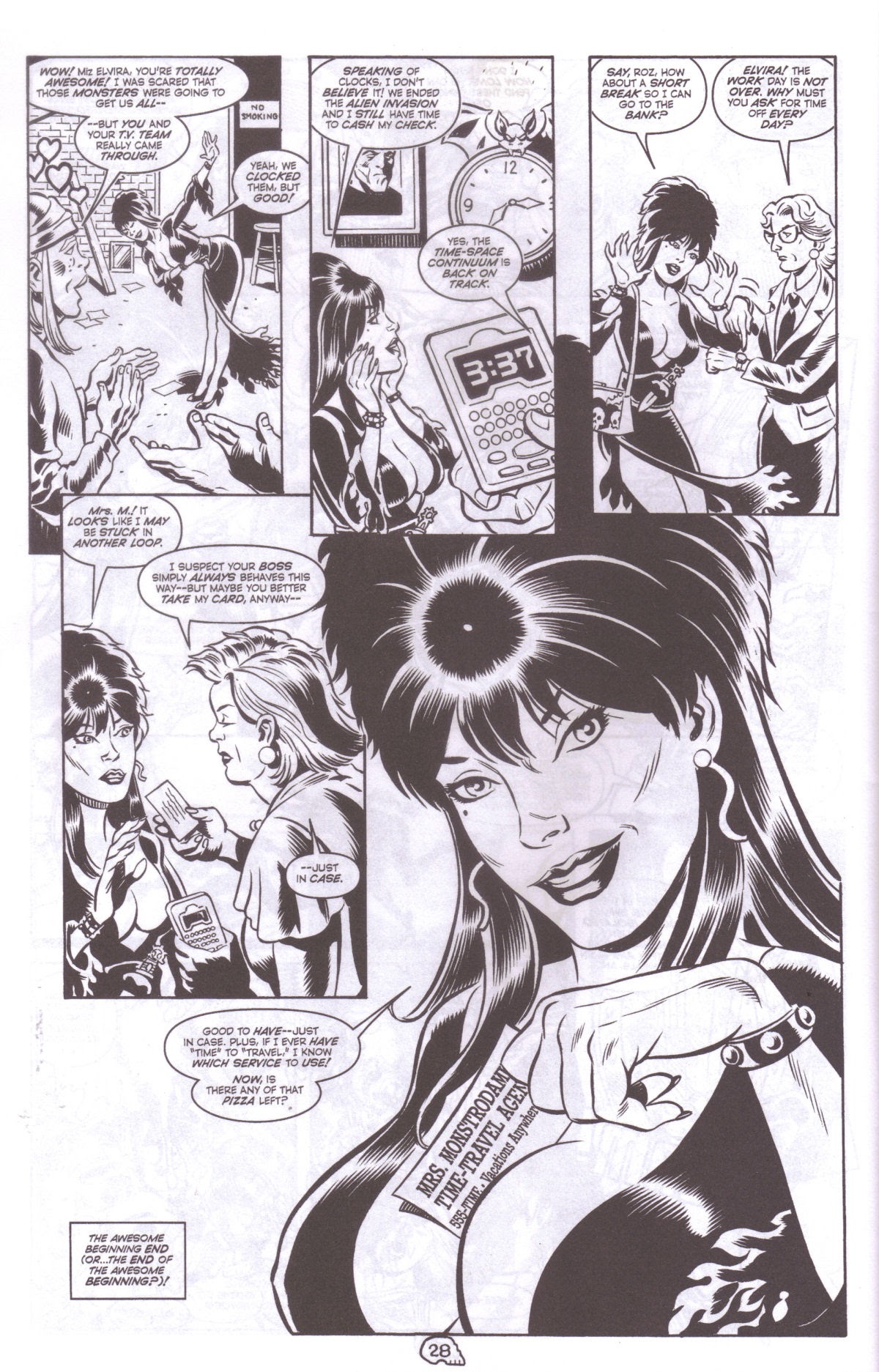 Read online Elvira, Mistress of the Dark comic -  Issue #166 - 26