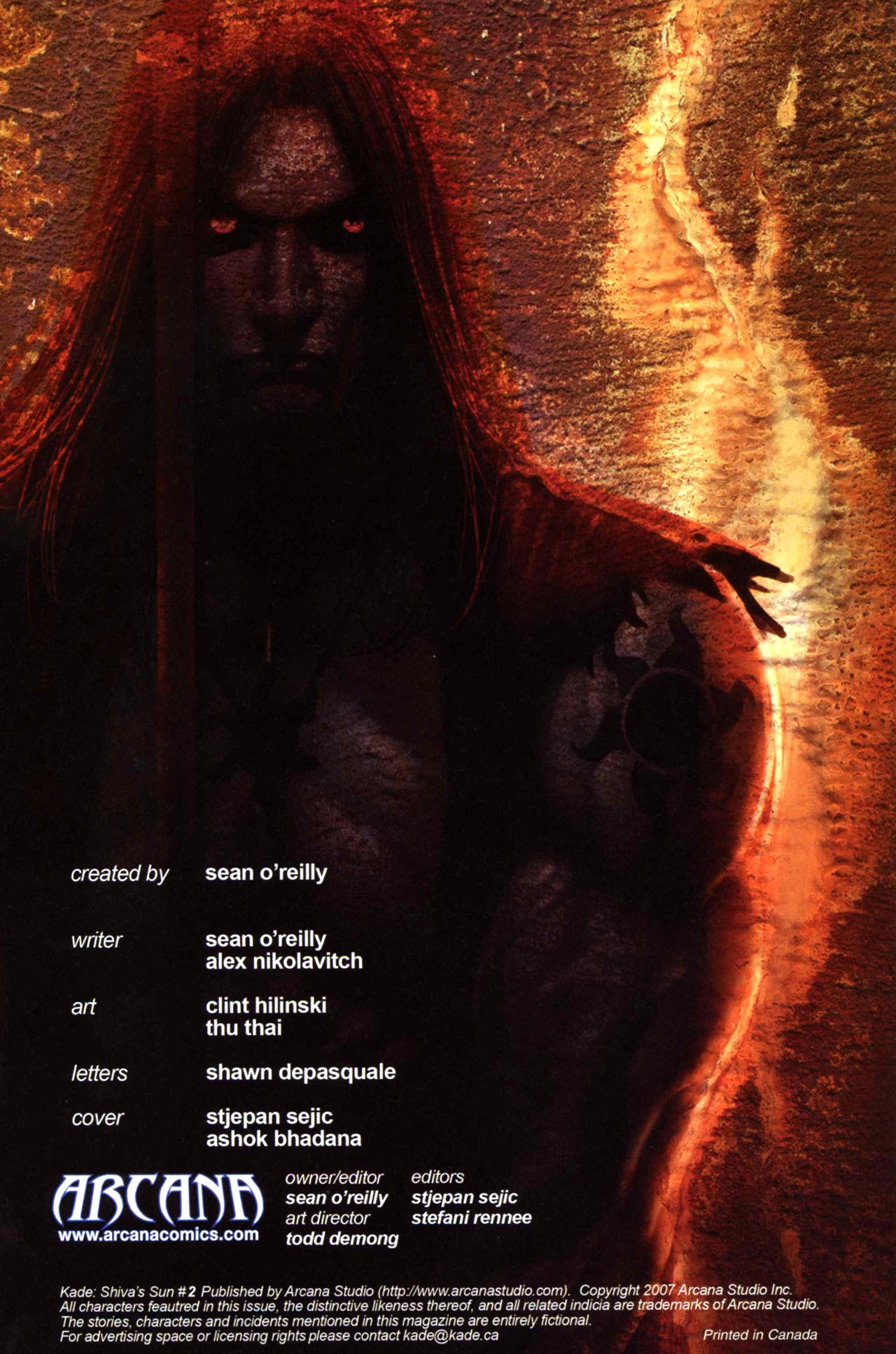 Read online Kade: Shiva's Sun comic -  Issue #3 - 2