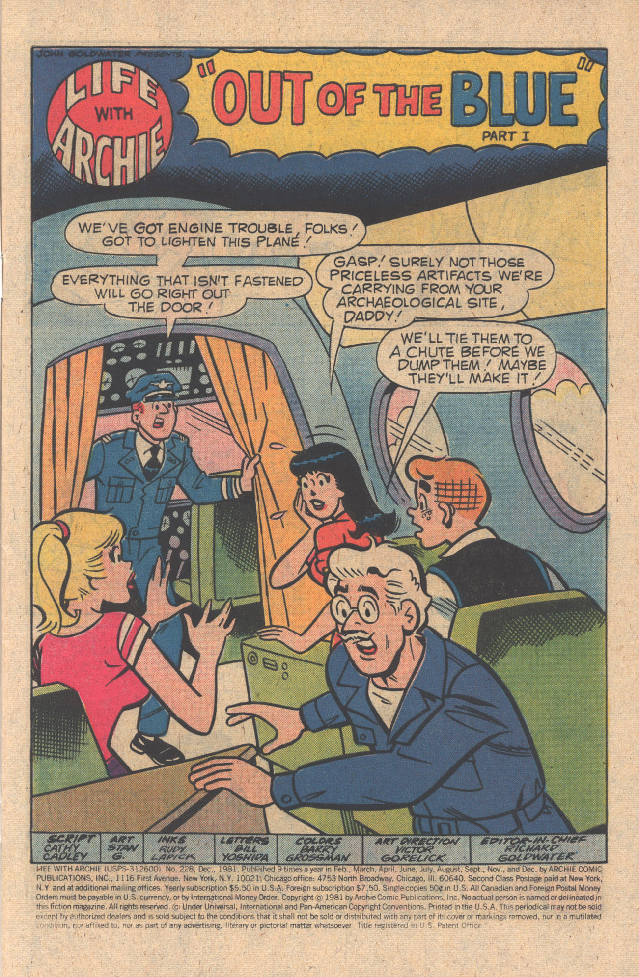 Read online Life With Archie (1958) comic -  Issue #228 - 3