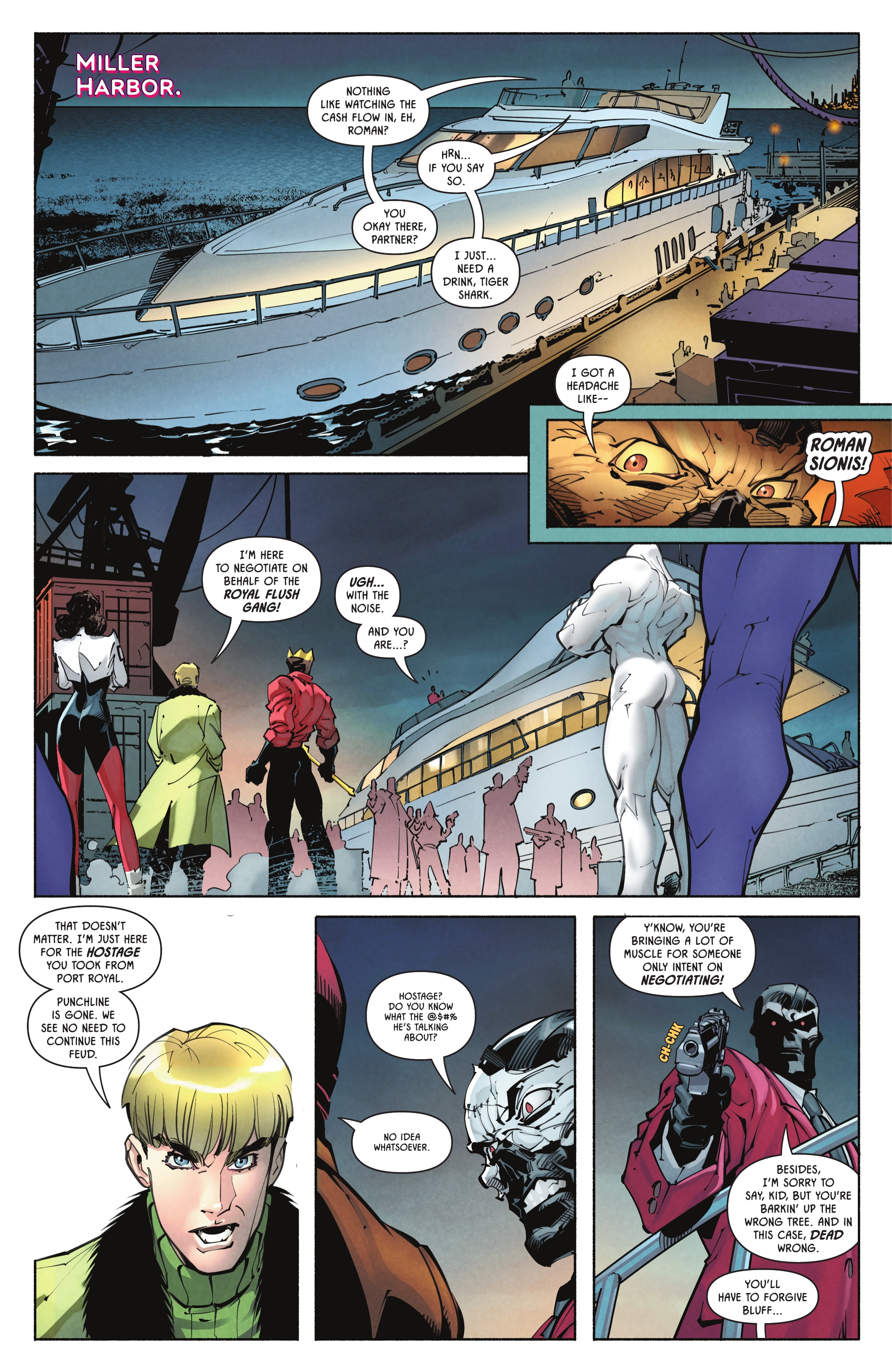 Read online Punchline: The Gotham Game comic -  Issue #6 - 12