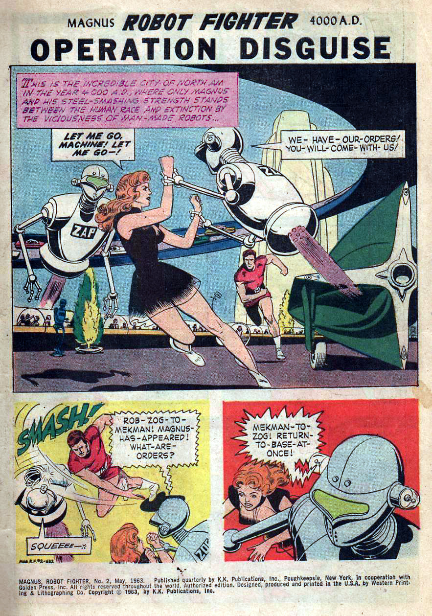 Read online Magnus, Robot Fighter 4000 AD comic -  Issue #2 - 3