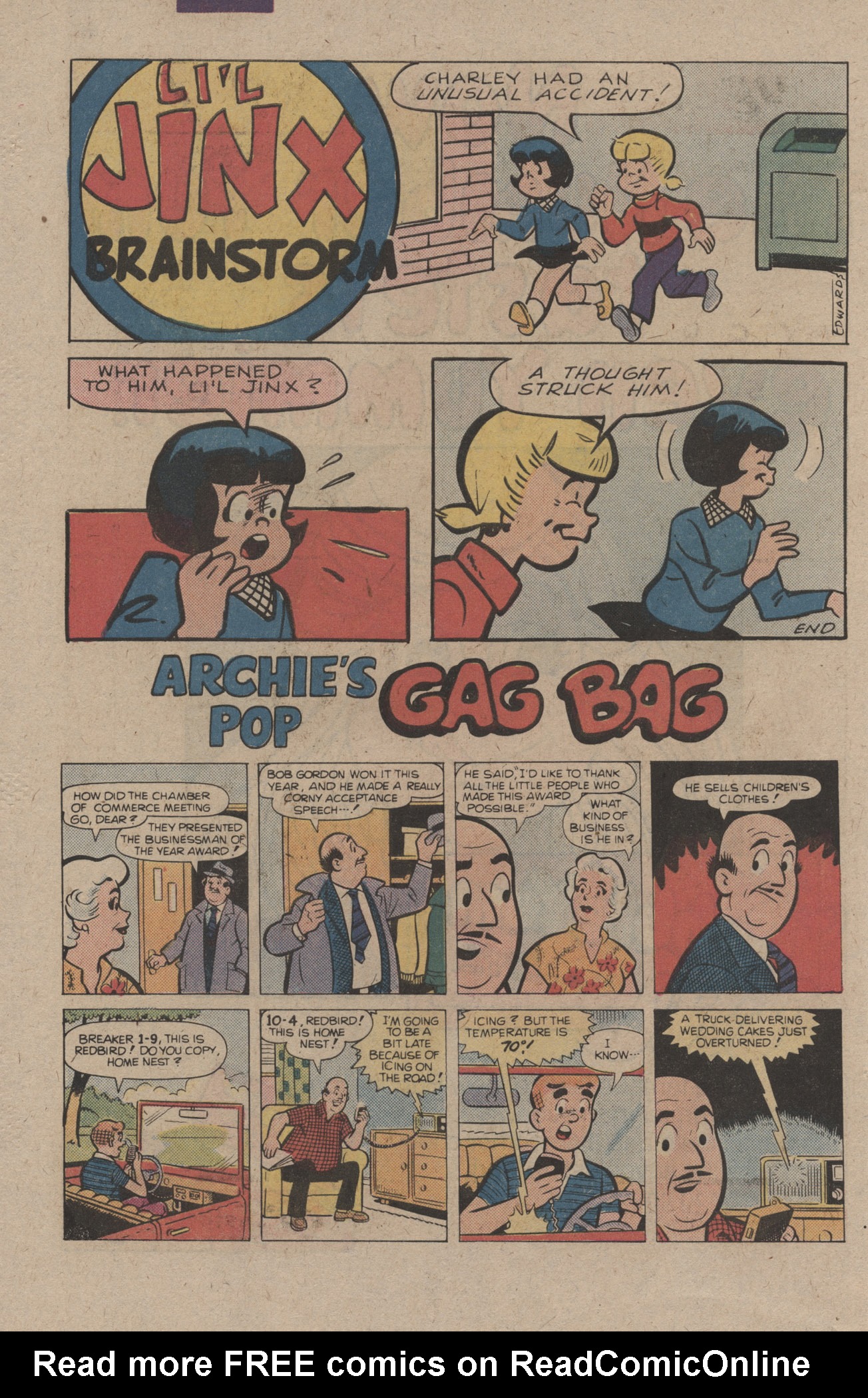 Read online Archie's Joke Book Magazine comic -  Issue #276 - 10
