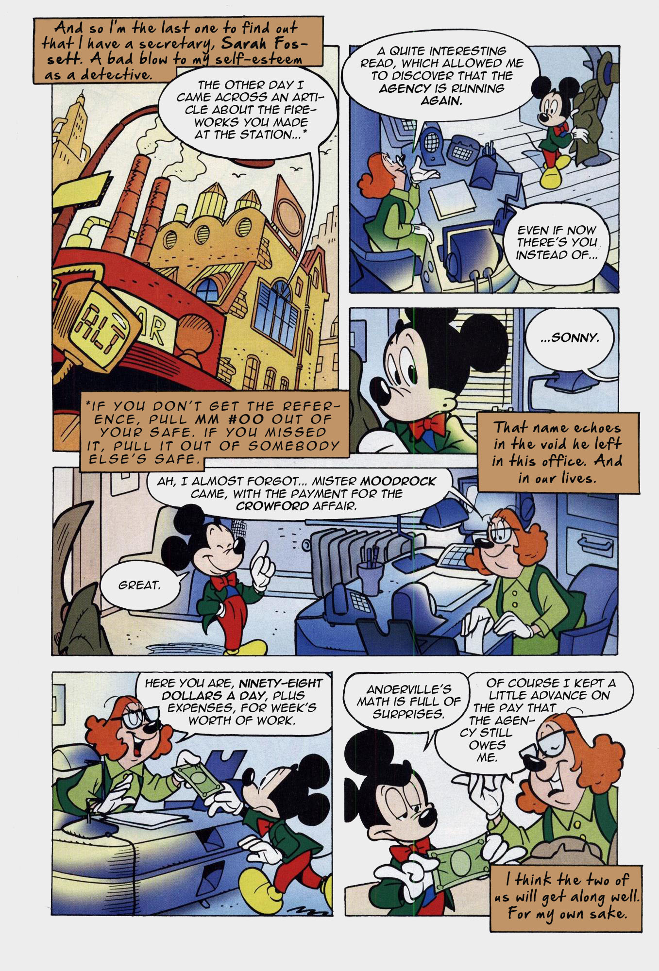 Read online Mickey Mouse Mystery Magazine comic -  Issue #1 - 19